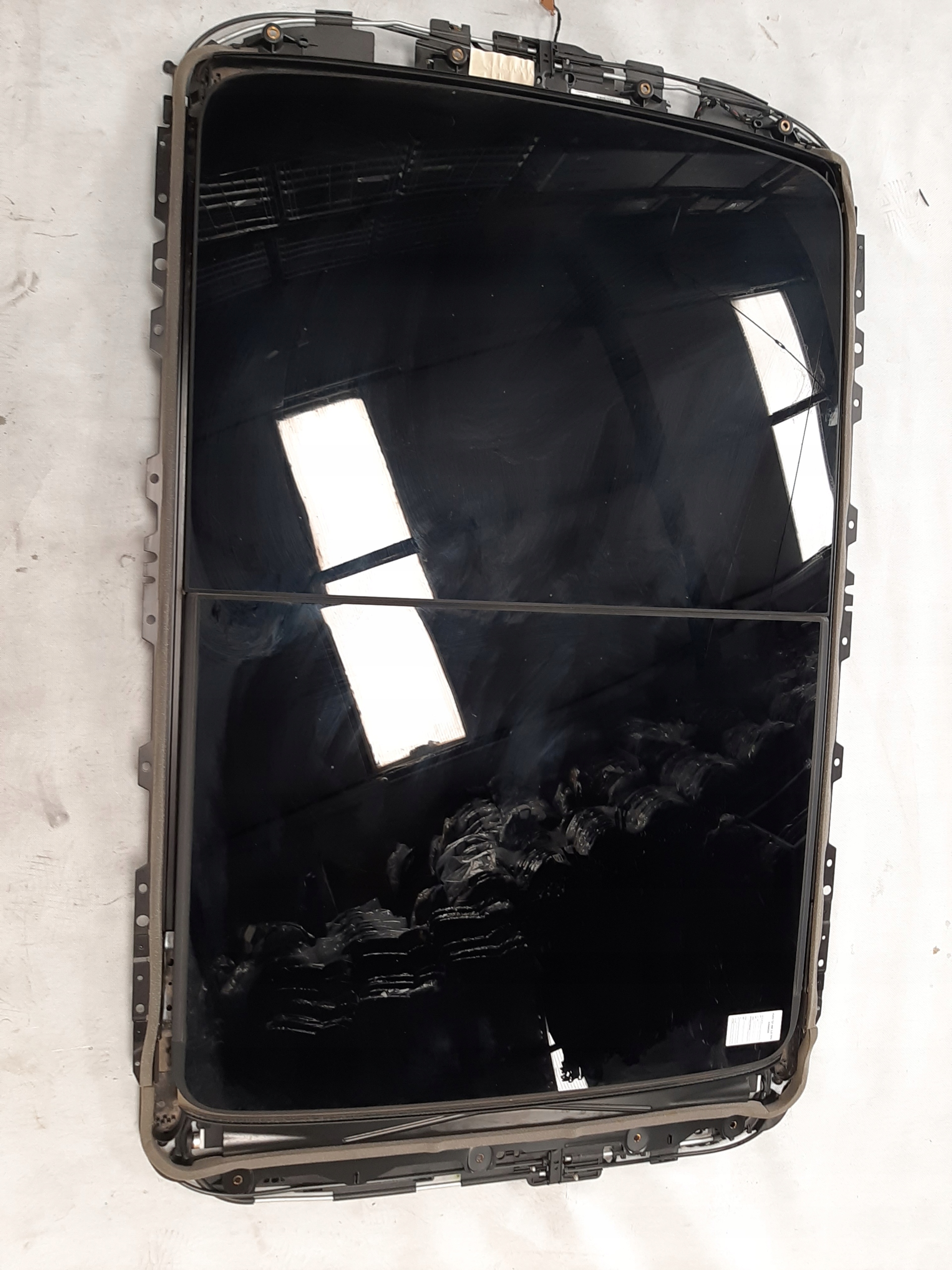AUDI Q7 4M SZYBERDACH PANORAMA DACH PANORAMICZNY 4M0877041 4M0887648