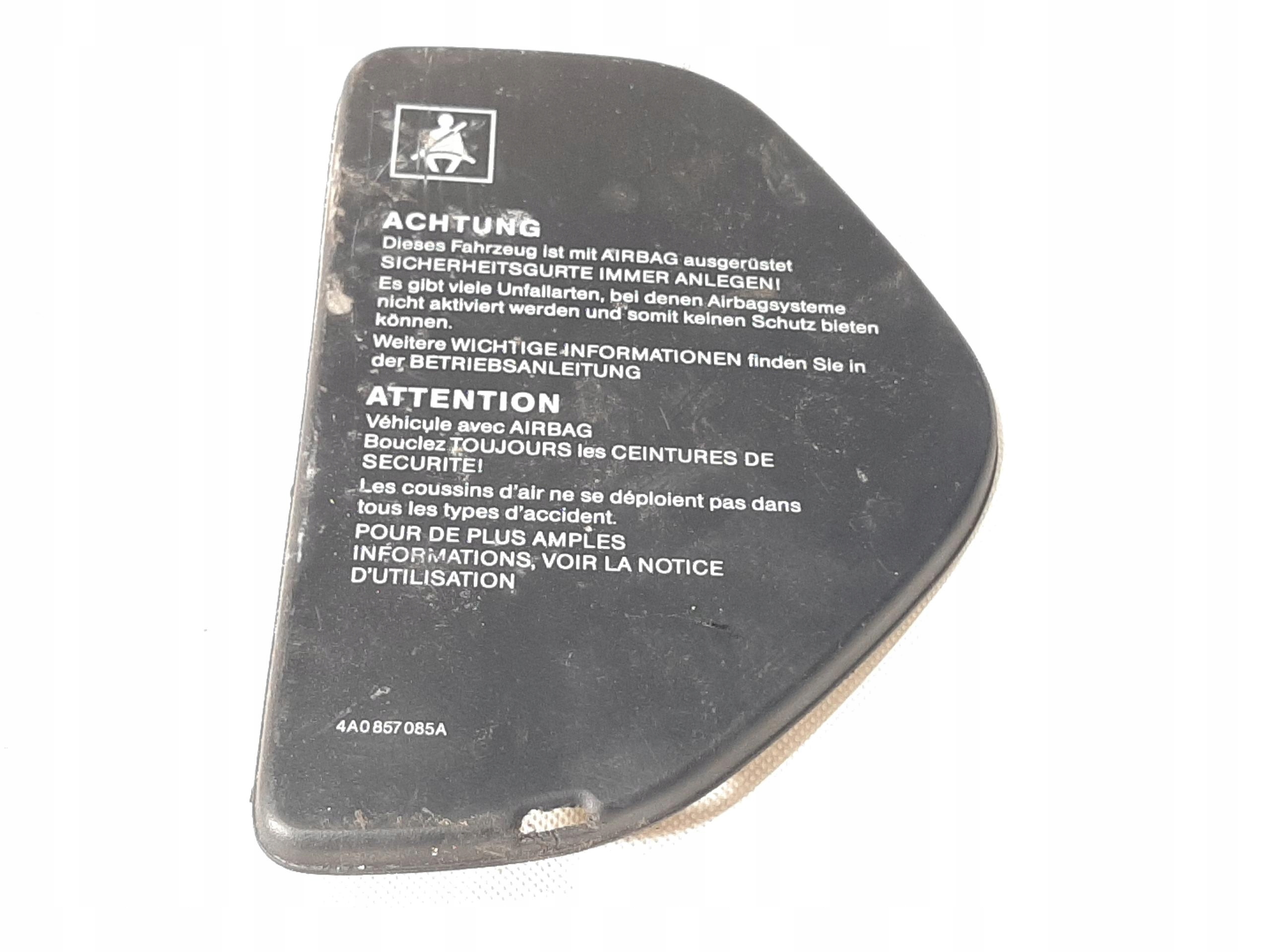 AUDI A6 C4 2.5 TDI 1990-96R OSŁONA KONSOLI LEWA 4A0857085A