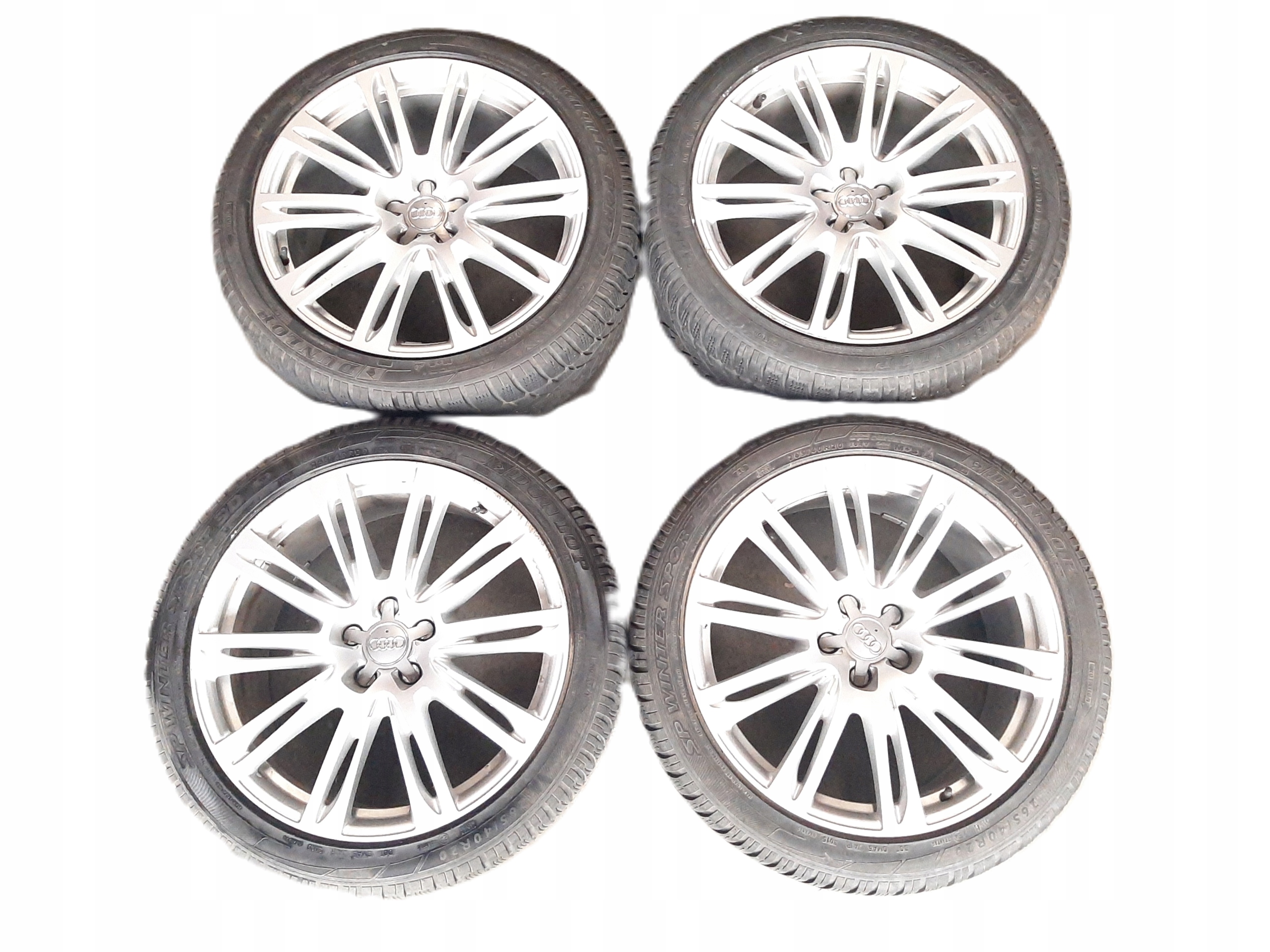 AUDI A8 S8 D4 KOŁA KOMPLET ZIMA DUNLOP FELGI ALU 20'' 5X112 4H0601025AG