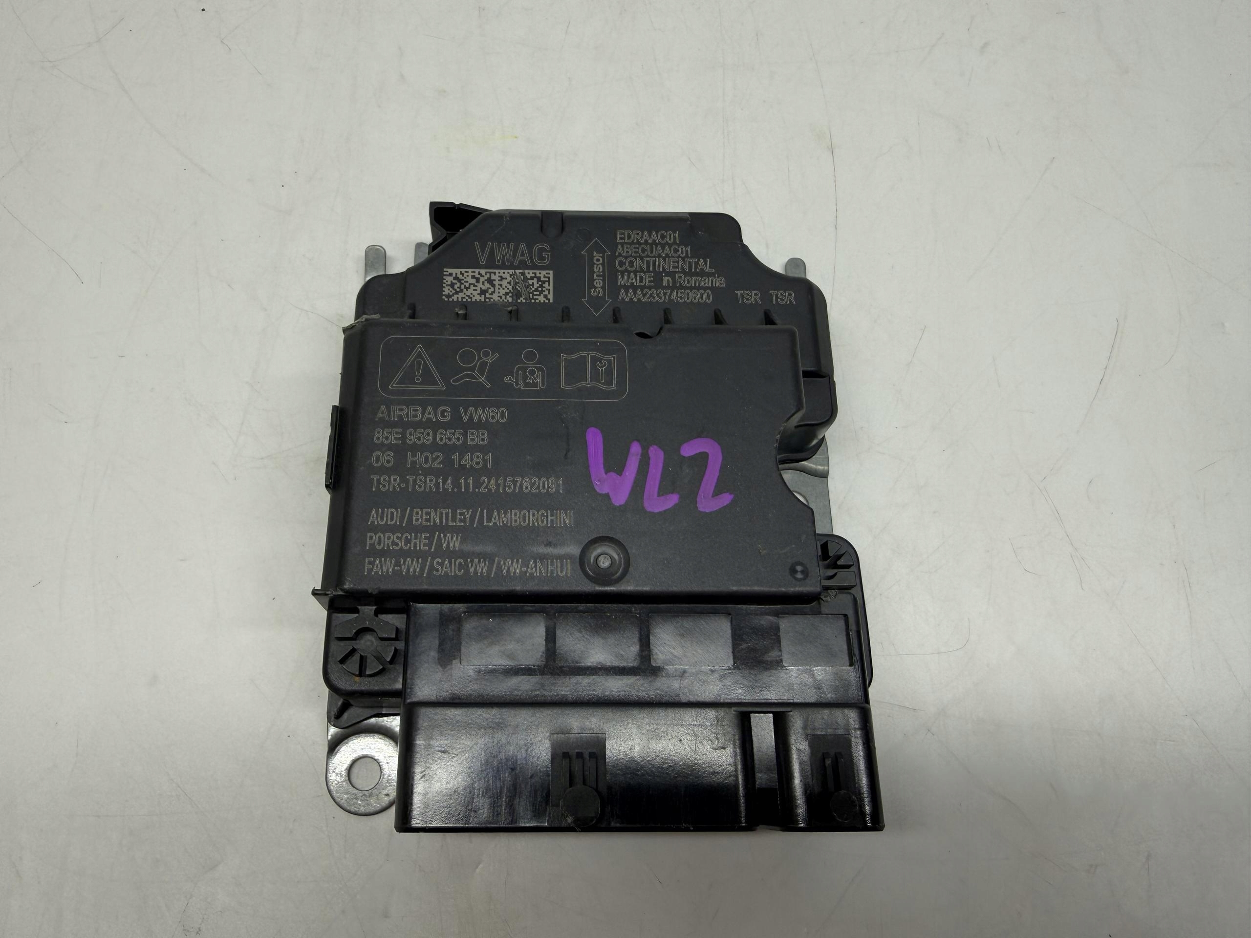 AUDI A5 B10 MODUŁ STEROWNIK AIRBAG 85E959655BB