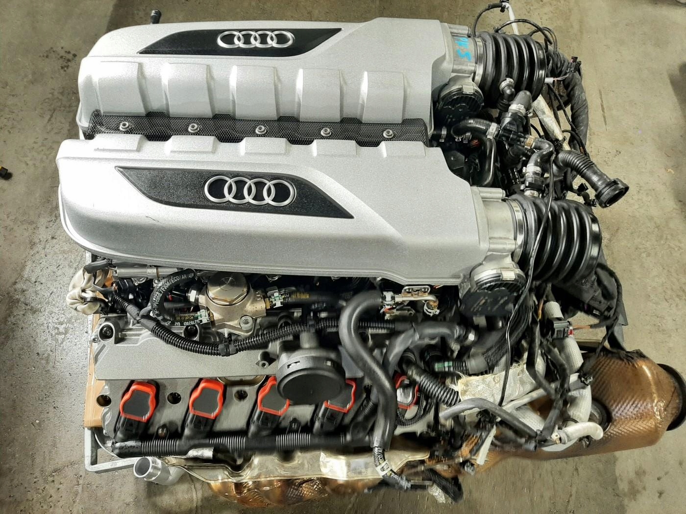 AUDI R8 II SPYDER 5.2 FSI 620KM 456kW 2018- SILNIK BENZYNOWY KOMPLETNY DMW