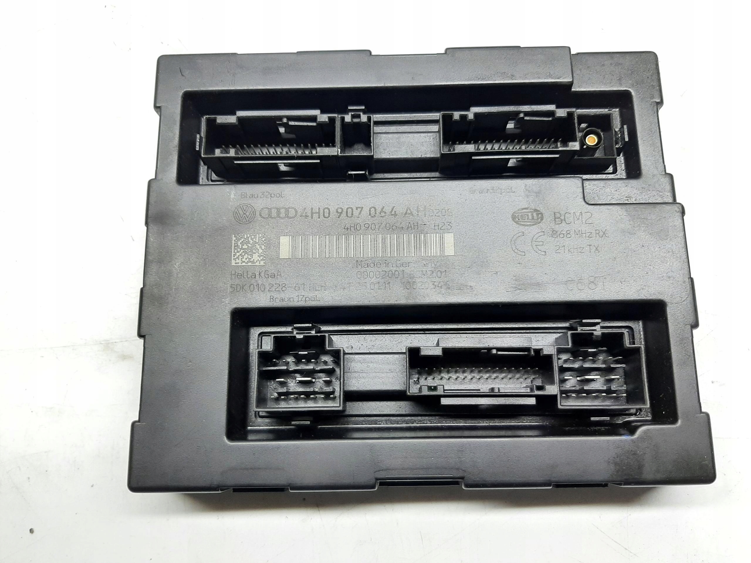 VOLKSWAGEN TOUAREG II 2010- MODUŁ KOMFORTU STEROWNIK BCM 4H0907064AH