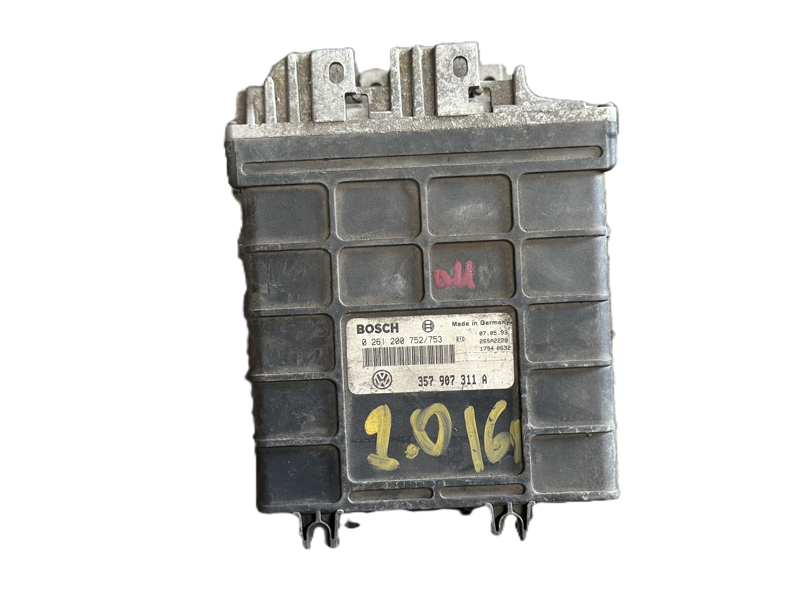 VOLKSWAGEN PASSAT B3 KOMPUTER STEROWNIK SILNIKA 357907311A 0261200752