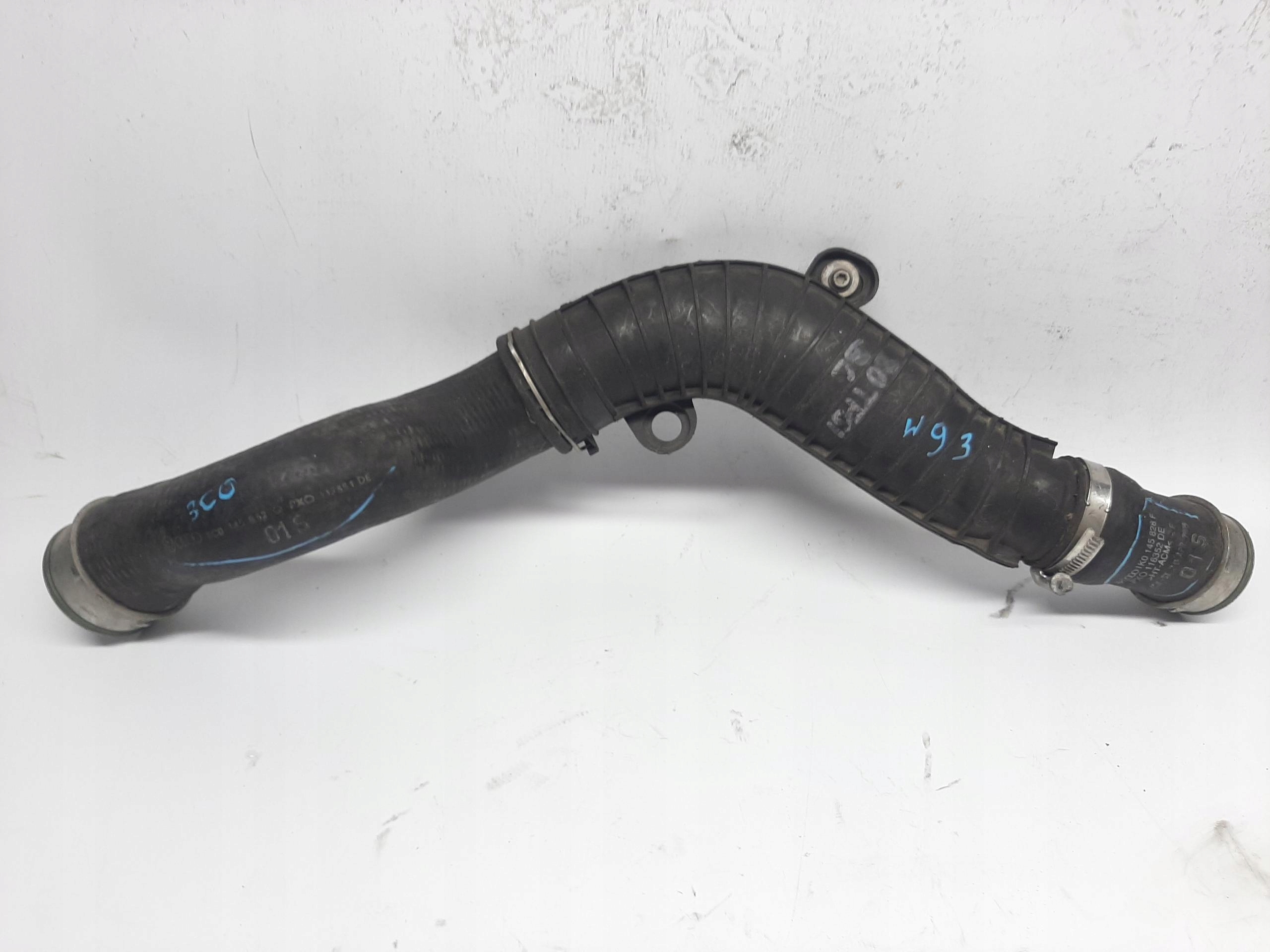 VW GOLF VI A3 8P 2.0 TFSI WĄŻ PRZEWÓD INTERCOOLERA 3C0145832Q 1K0145828F