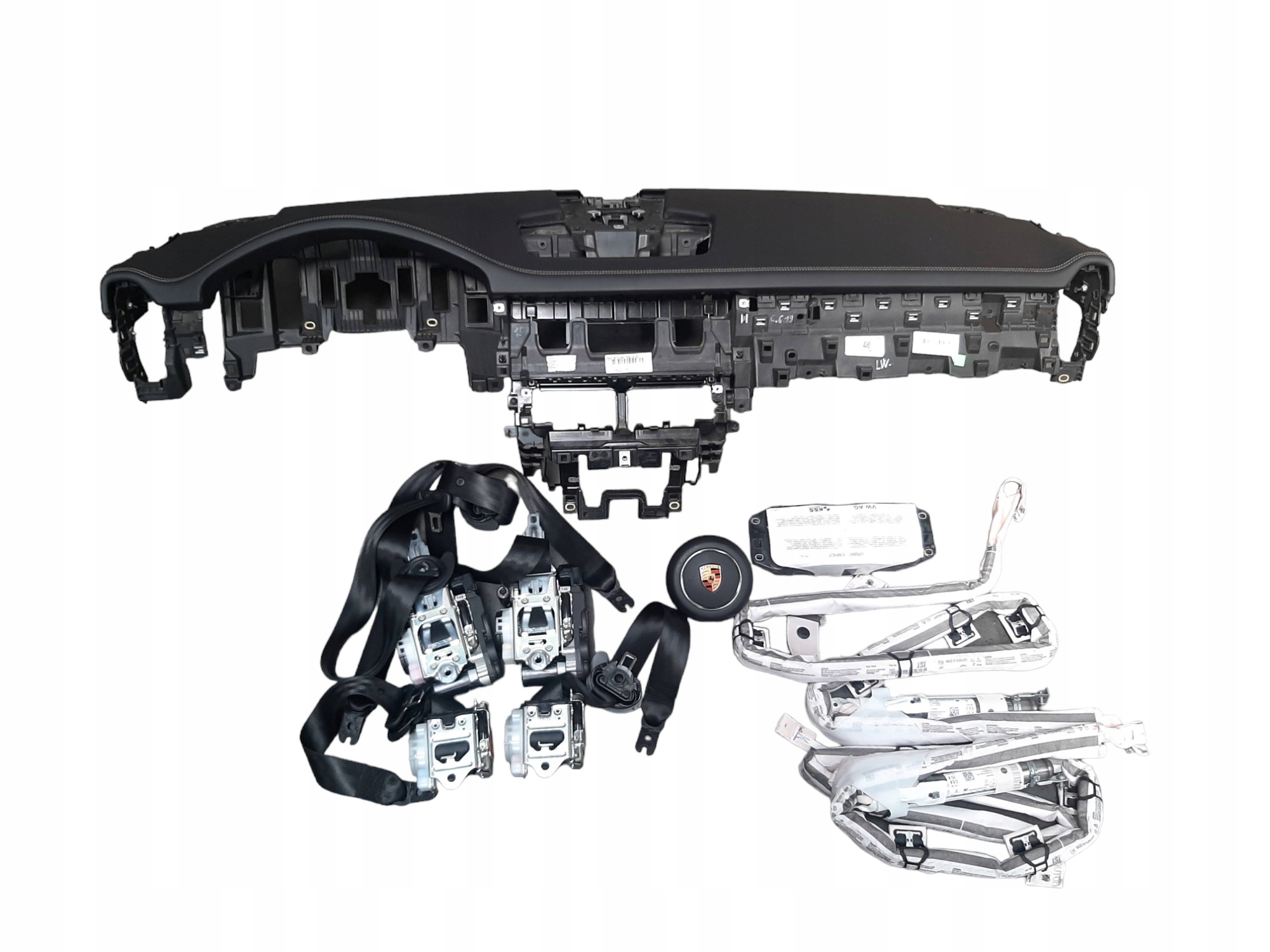 PORSCHE CAYENNE e3 DESKA airbag PASY 17-23 9Y0858005 9Y3880741E 9Y0880204D