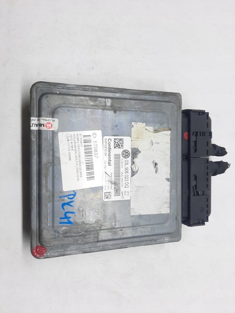 VW GOLF VI 1.6 TDI KOMPUTER SILNIKA 03L906023DQ 03L906023A 5WP42810AA