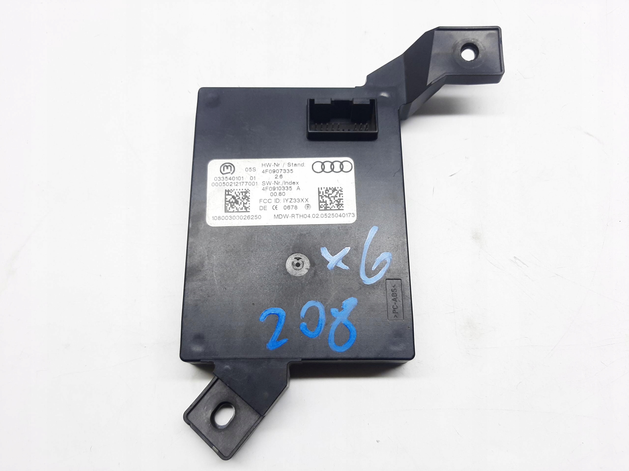 AUDI A6 C6 2004- MODUŁ KESSY SYSTEMU BEZKLUCZYKOWEGO 4F0907335