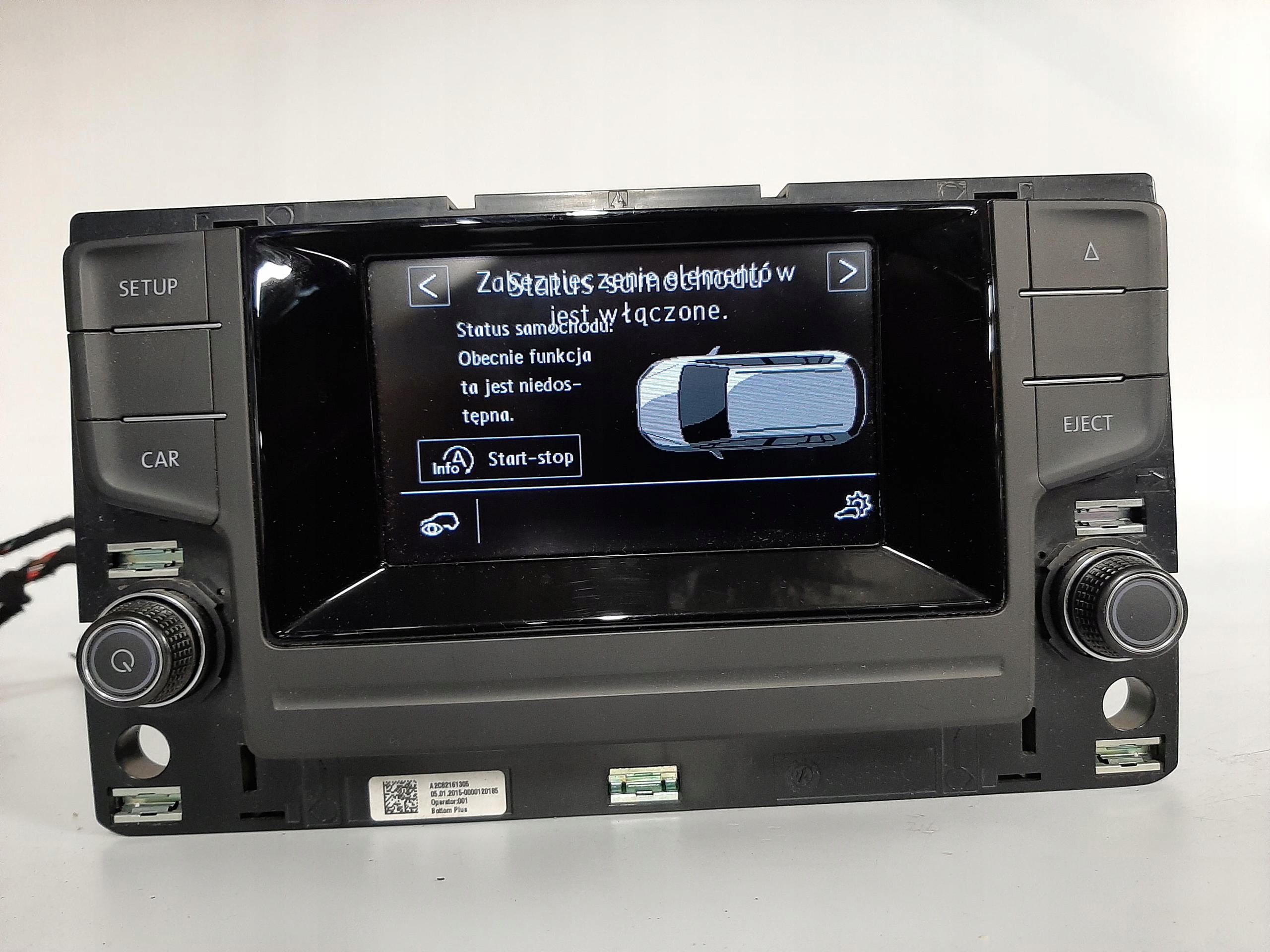 VW GOLF SPORTSVAN VII RADIO MEDIA MIB 510035886