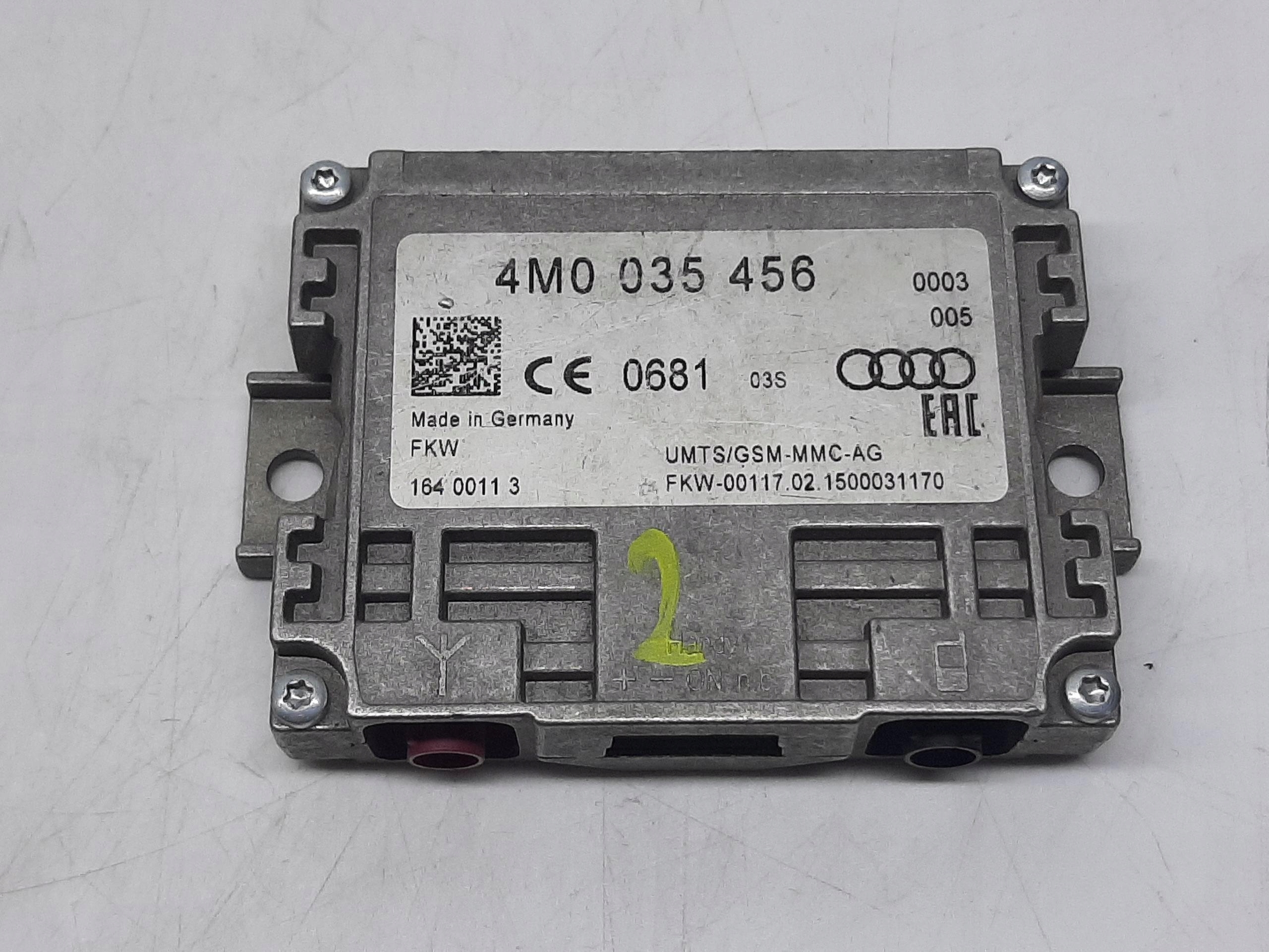AUDI Q7 4M WZMACNIACZ ANTENOWY GSM 4M0035456