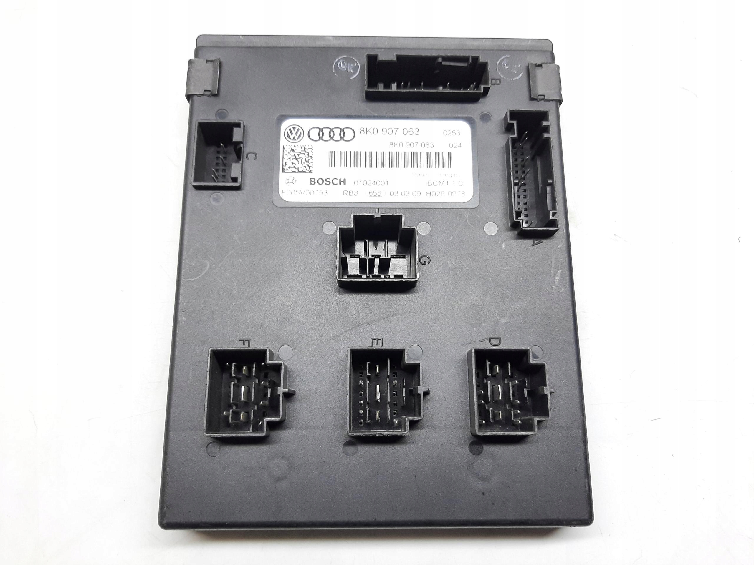 AUDI A4 B8 LIFT 2012- MODUŁ KOMFORTU STEROWNIK BCM 8K0907063