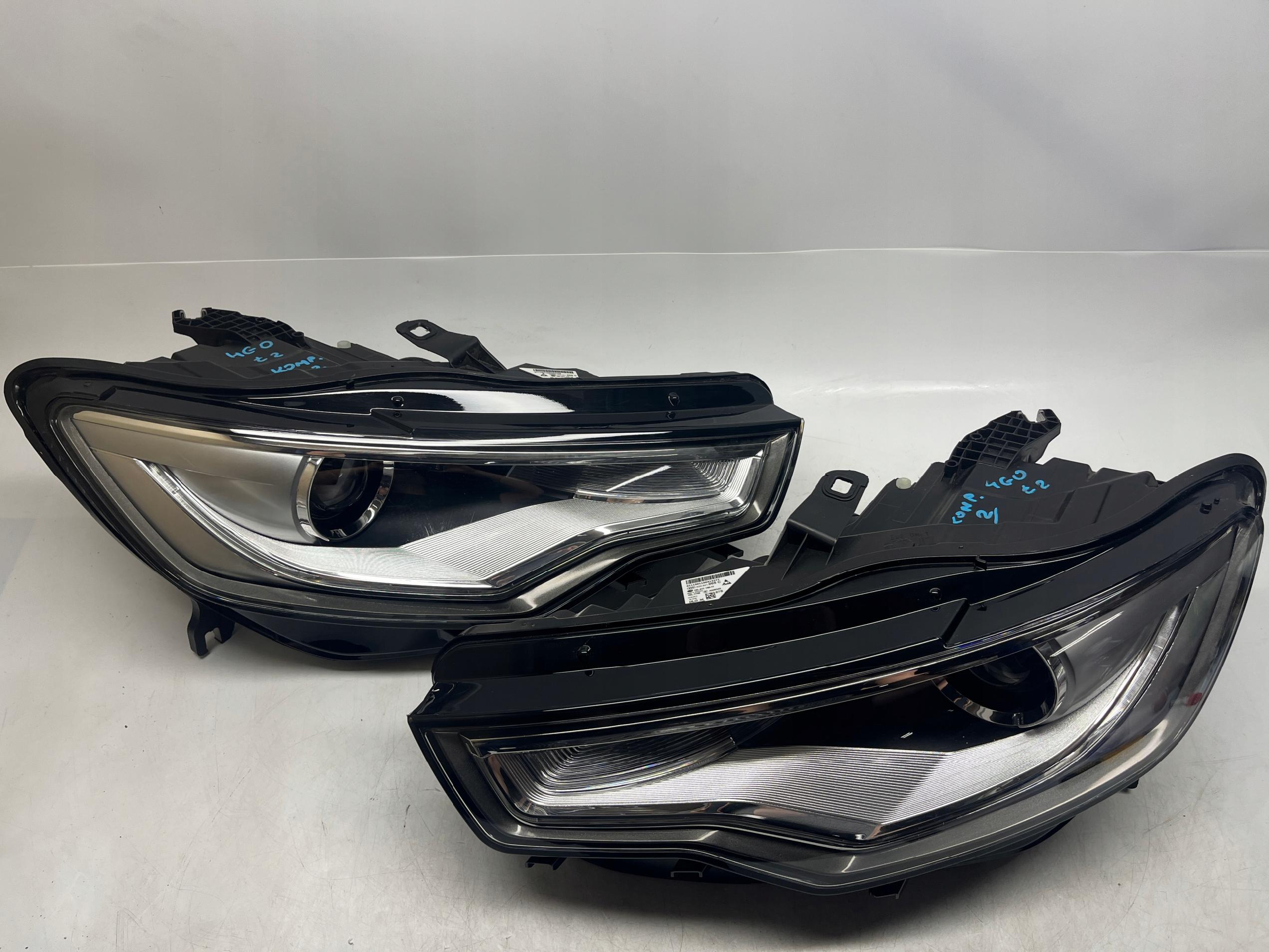 AUDI A6 S6 RS6 REFLEKTORY LAMPA LEWA PRAWA KOMPLET XENON 4G0941006C 005C