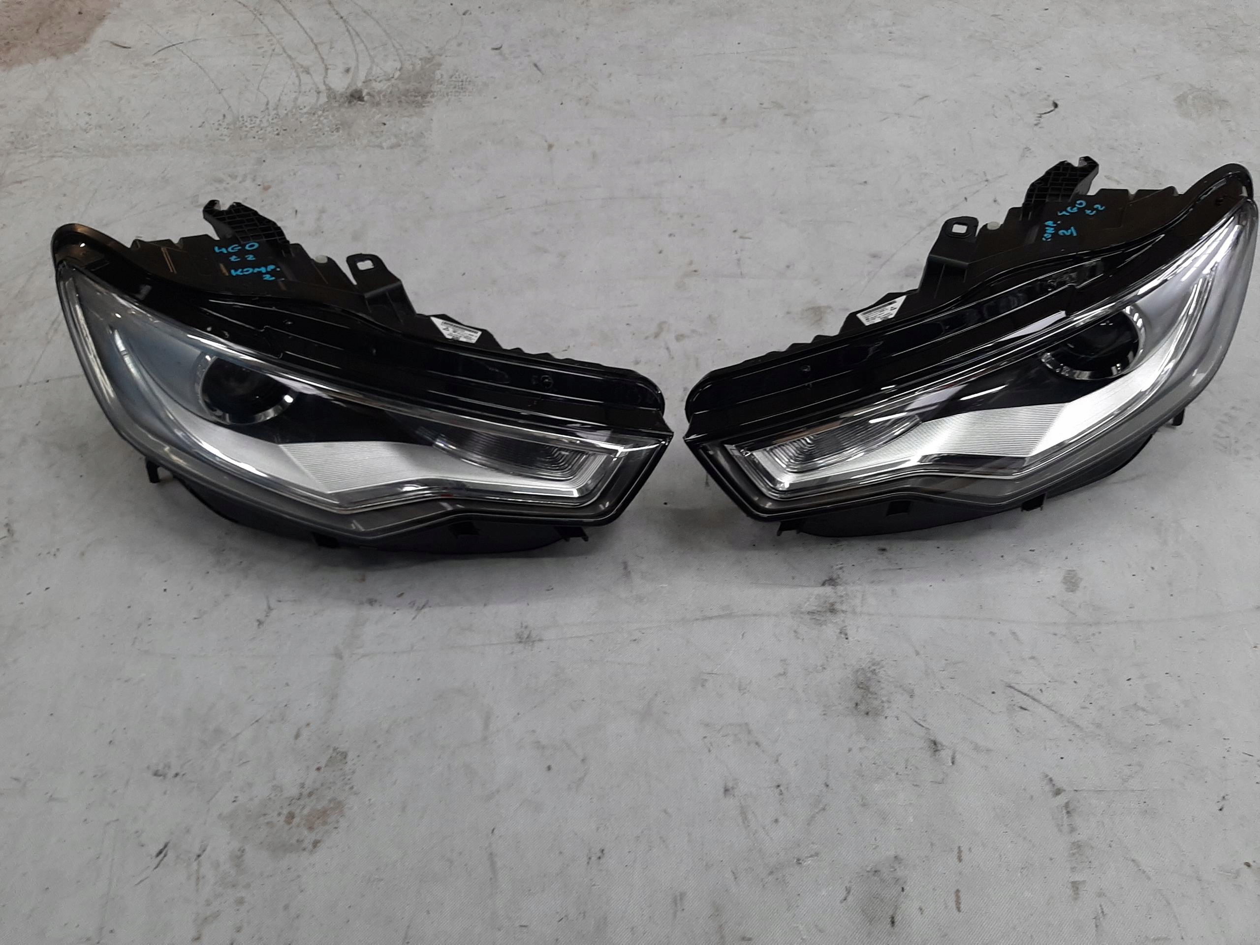 AUDI A6 C7 11-14 REFLEKTORY PRAWY LEWY PRZÓD 4G0941006C 4G0941005C