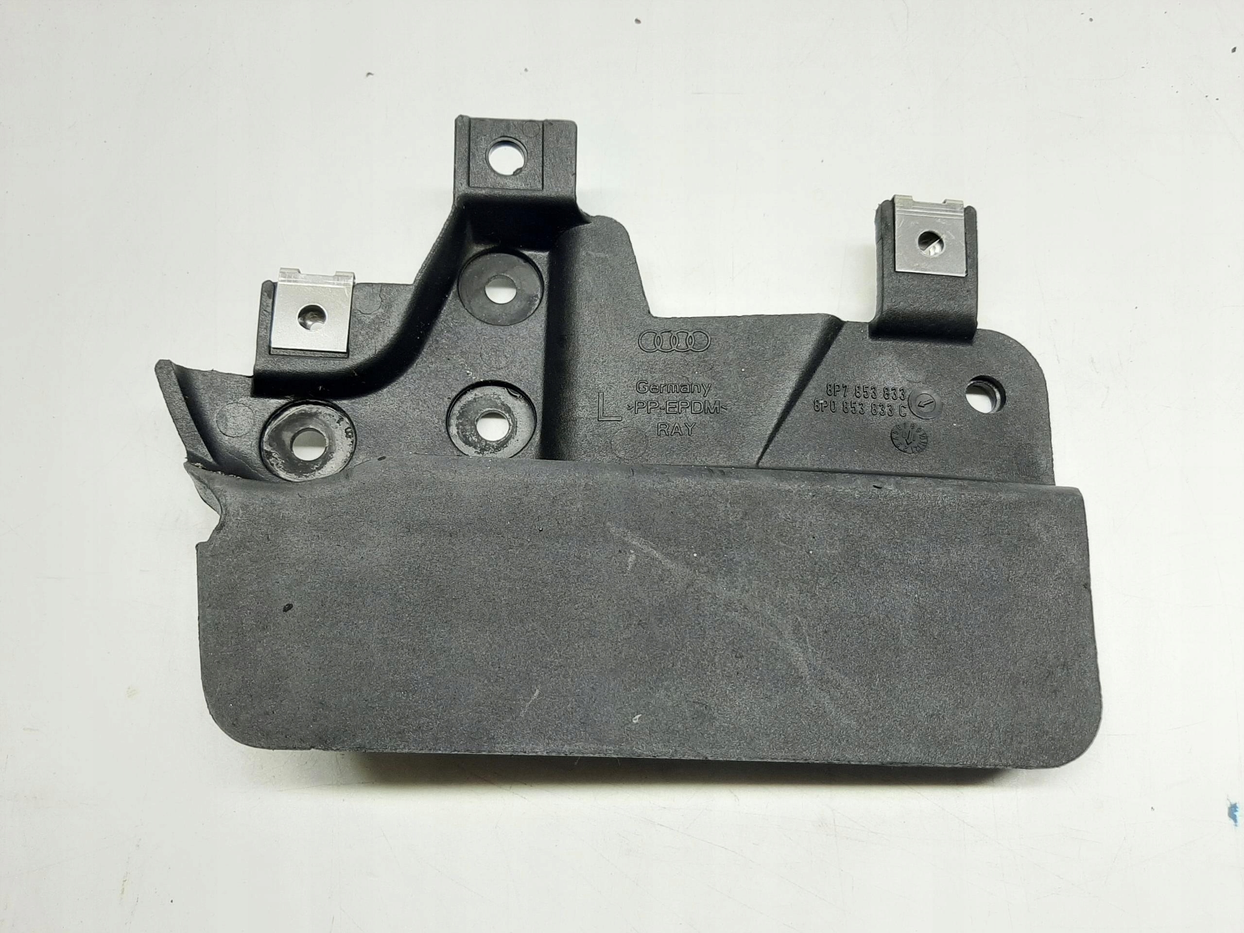 AUDI A3 8P SPORTBACK CABRIO CHLAPACZ OSŁONA LEWY TYŁ 8P7853833 8P0853833C