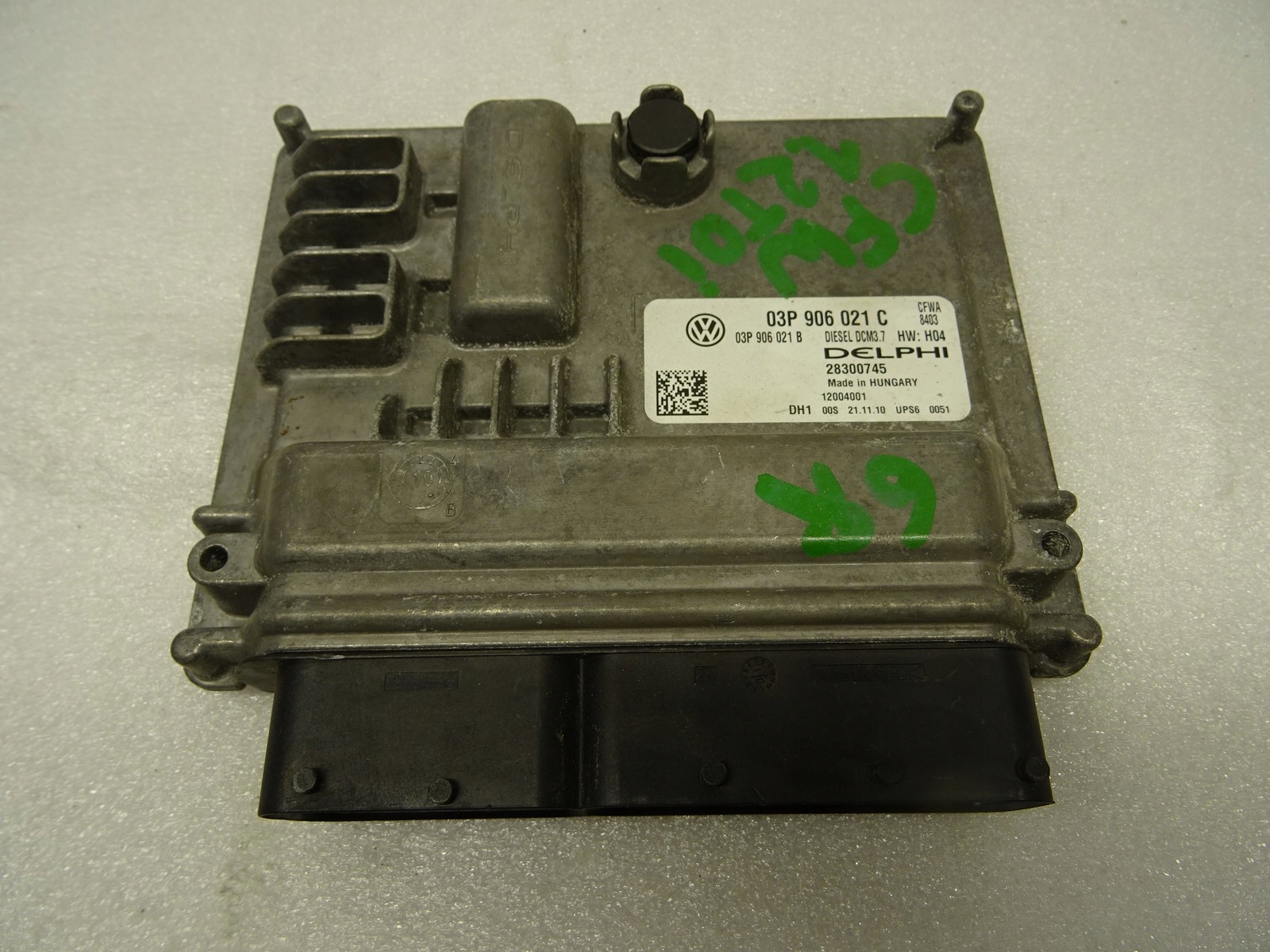 VW POLO 6R 1.2 TDI KOMPUTER SILNIKA CFW 03P906021C sterownik ecu