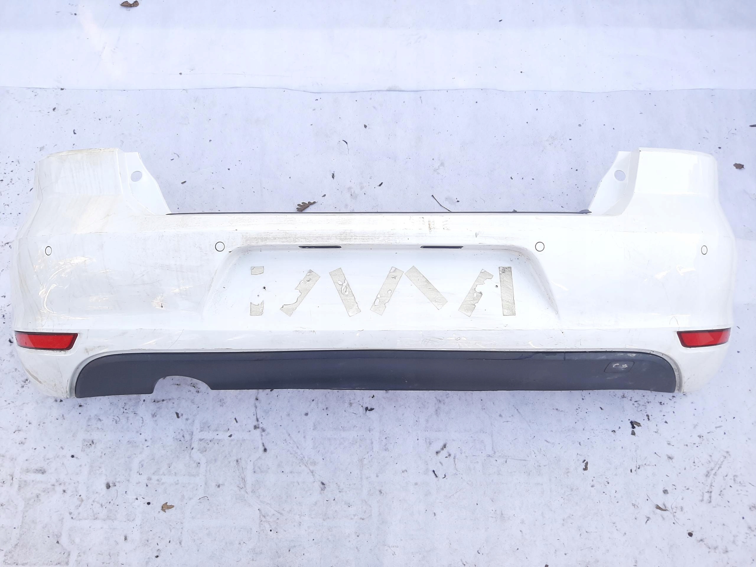 VW GOLF 6 VI 5K CABRIO ZDERZAK TYŁ TYLNY 5K7807421