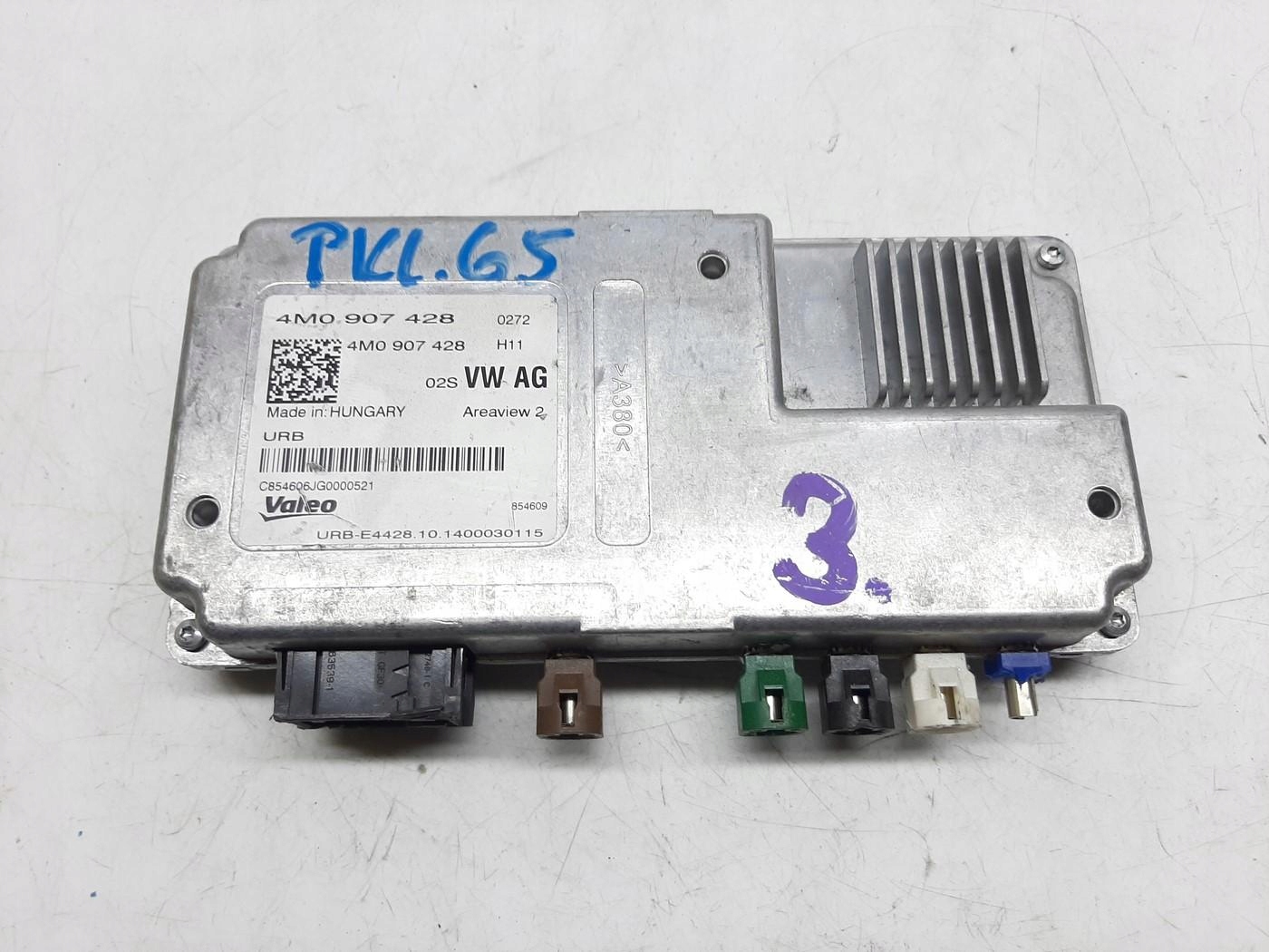 AUDI Q7 4M A4 B9 Q3 A5 A6 A7 MODUŁ STEROWNIK KAMERY 4M0907428