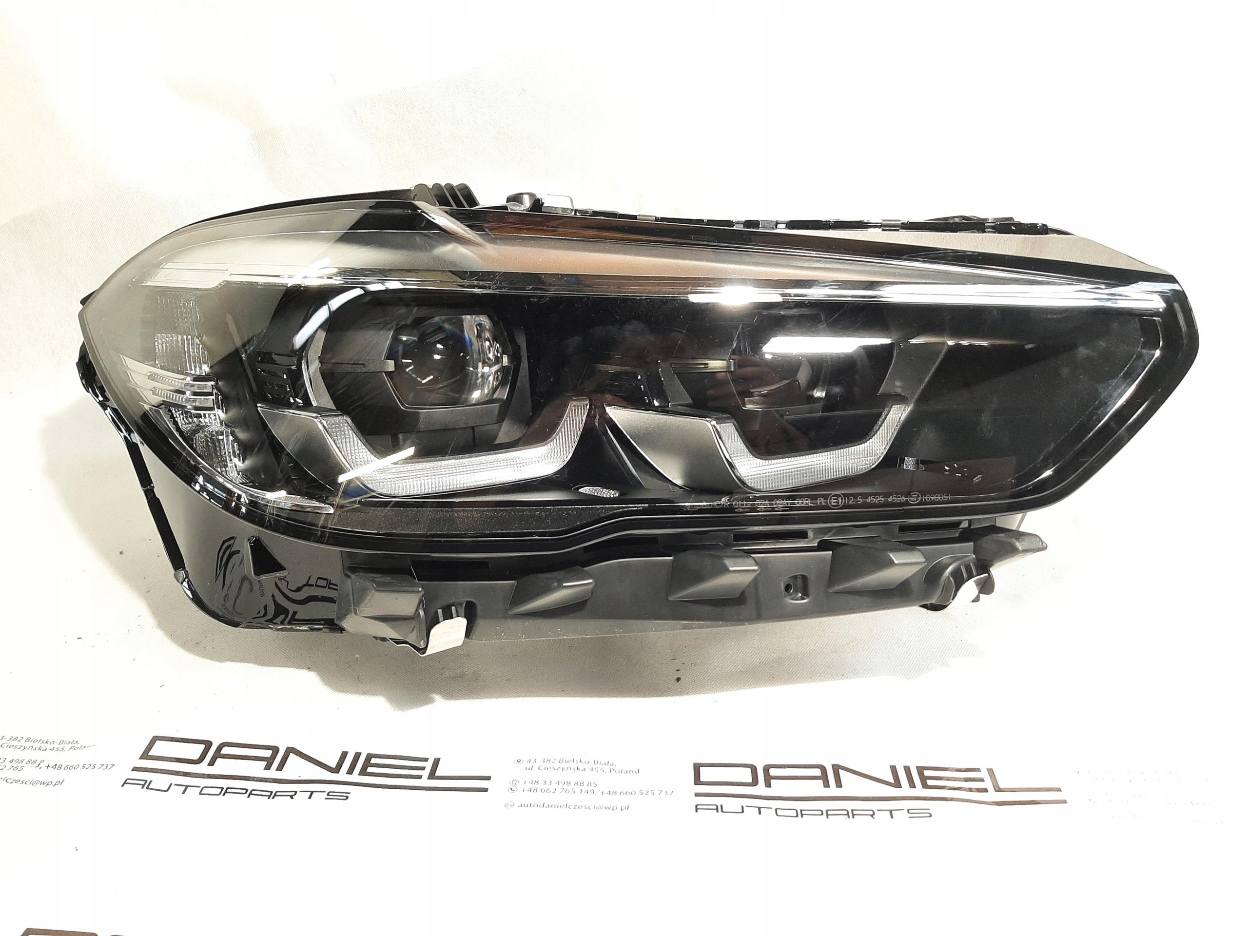 BMW G05 G06 REFLEKTOR LAMPA PRAWY PRZÓD PRZEDNIA FULL LED 5A27986 LE16A6377