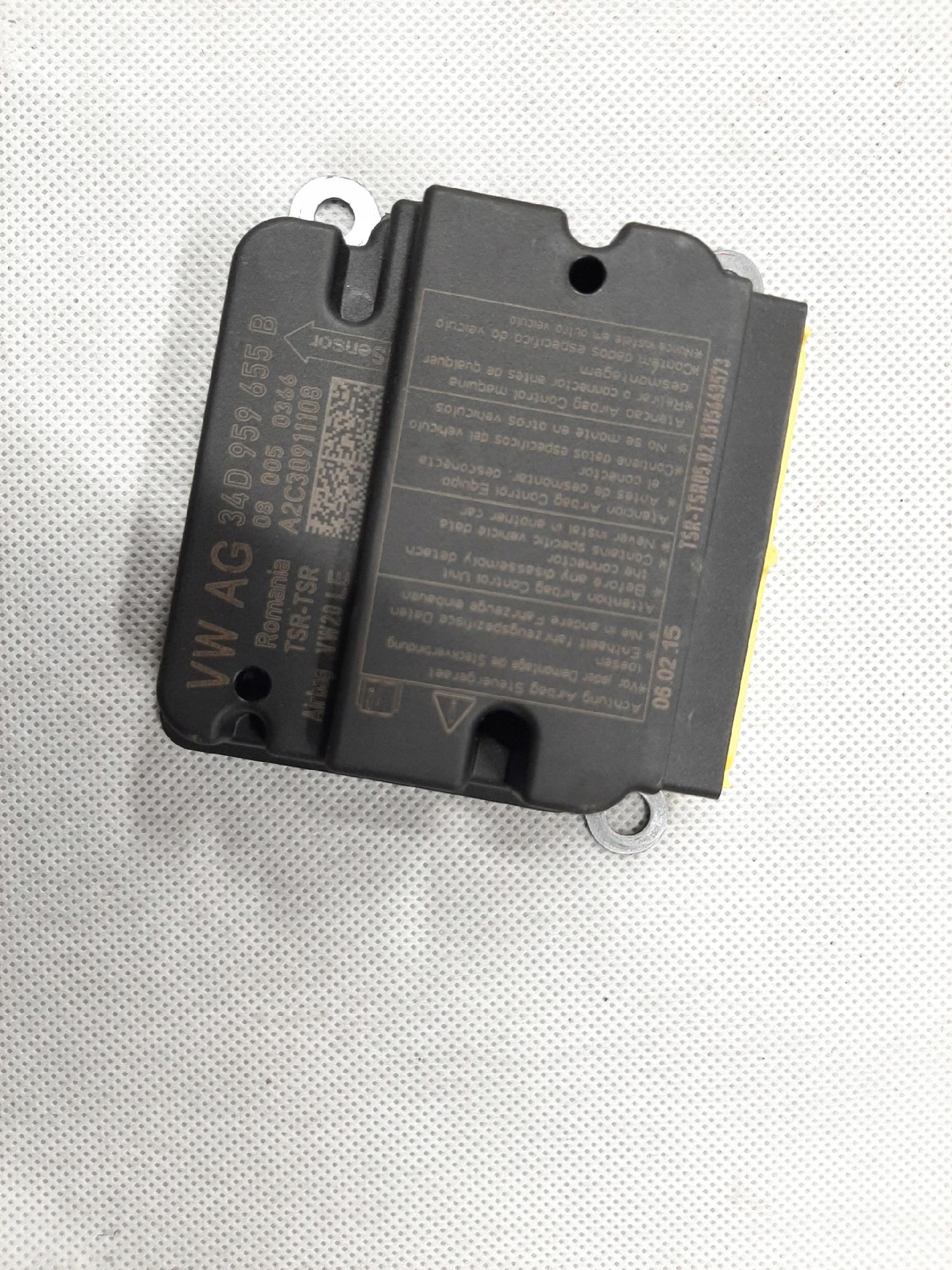 SKODA RAPID MODUŁ SENSOR AIRBAG PODUSZEK POWIETRZNYCH 34D959655B