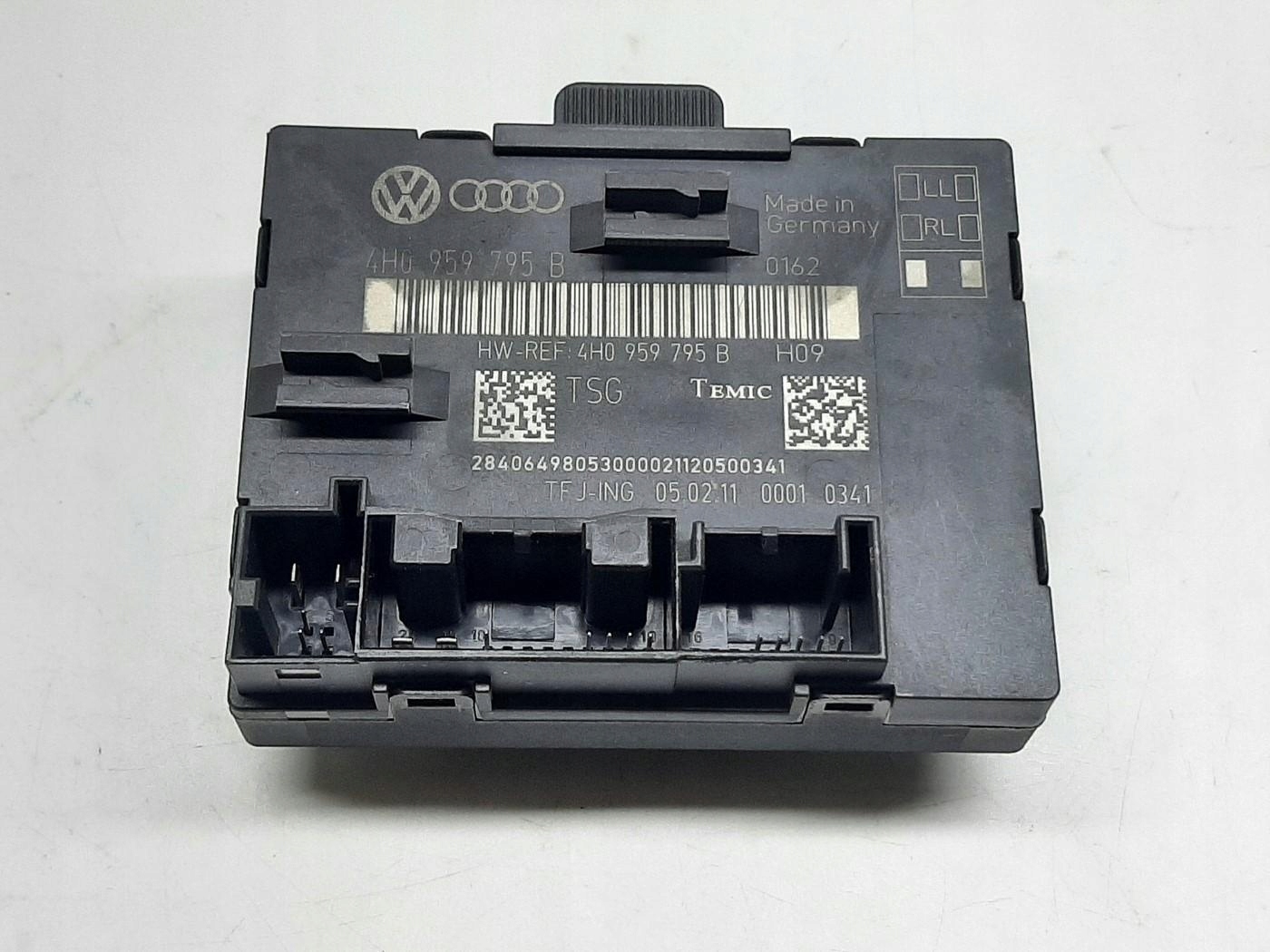 VW TOUAREG II AUDI A8 D4 MODUŁ STEROWNIK DRZWI 4H0959795B