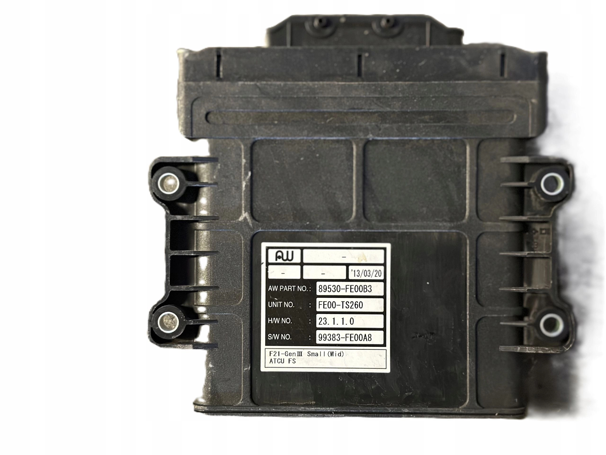 VW GOLF VII 2012- MODUŁ STEROWNIK SKRZYNI 89530-FE00B3 99383-FE00A8