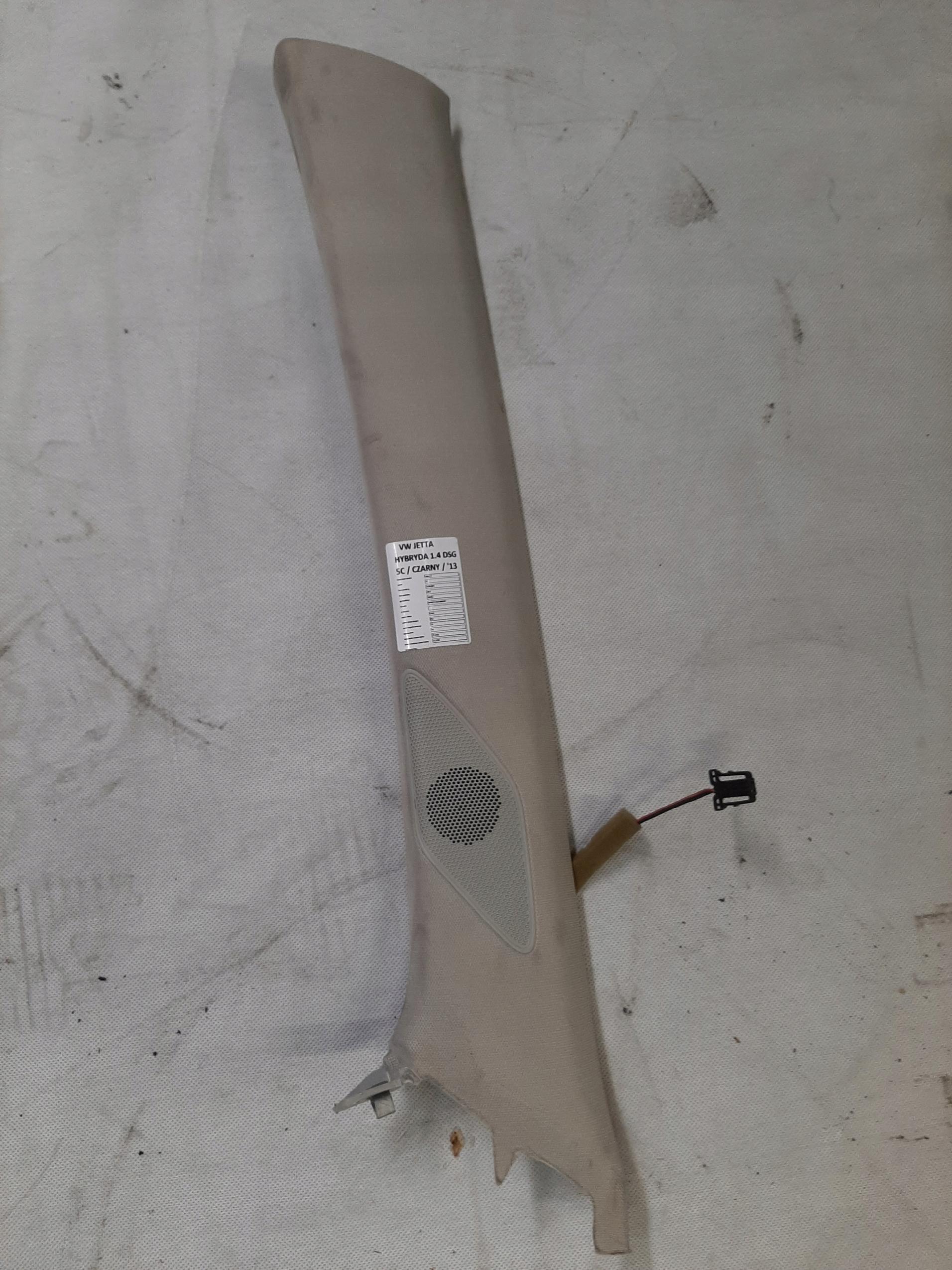 VW JETTA VI POSZYCIE OSŁONA TAPICERKA SŁUPKA LEWE LEWEGO PRZÓD 5C6867233C