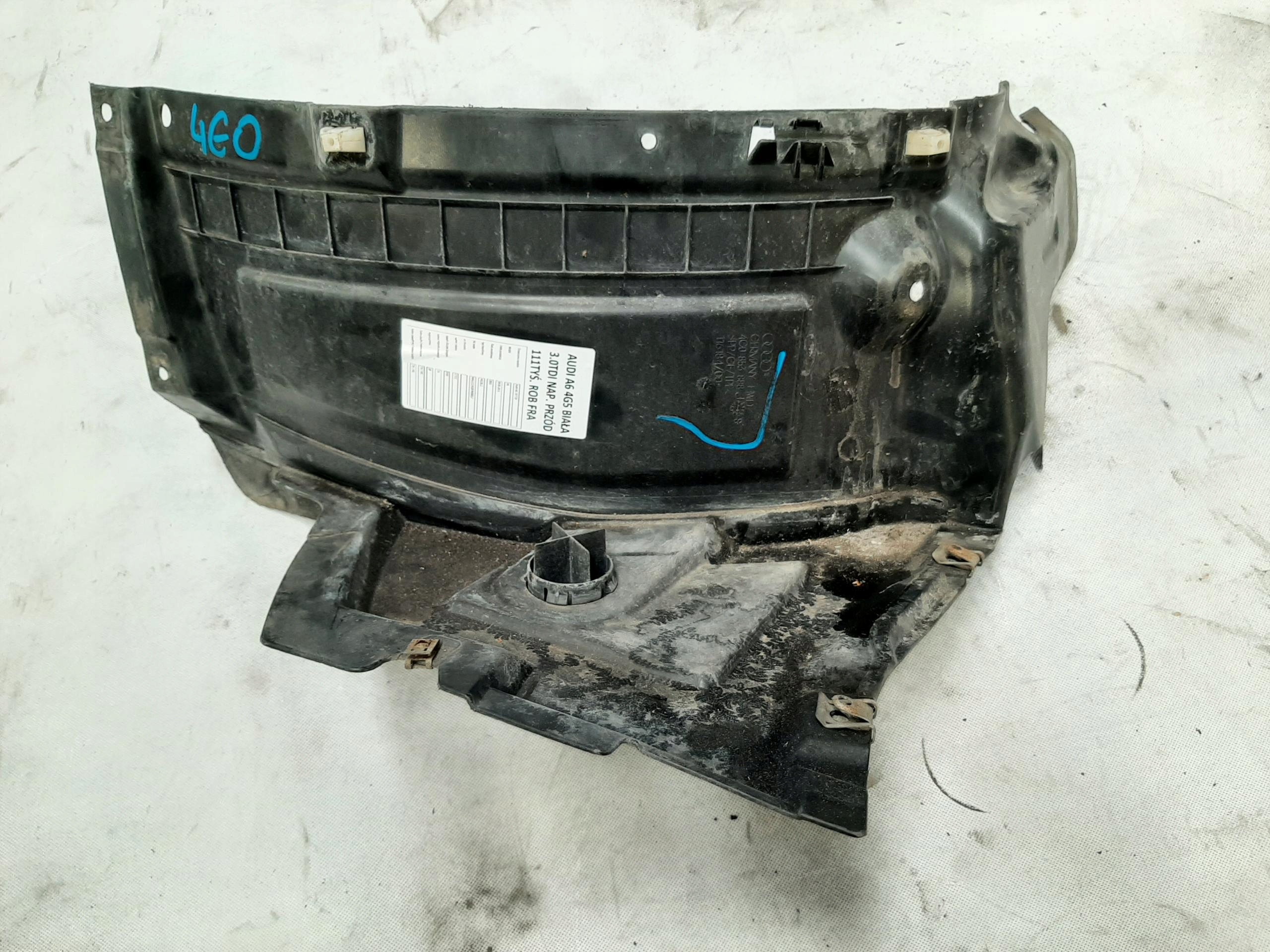 AUDI A6 C7 LIFT 3.0 TDI 2014- NADKOLE PRAWY PRZÓD CZĘŚĆ PRZEDNIA 4G0853888J