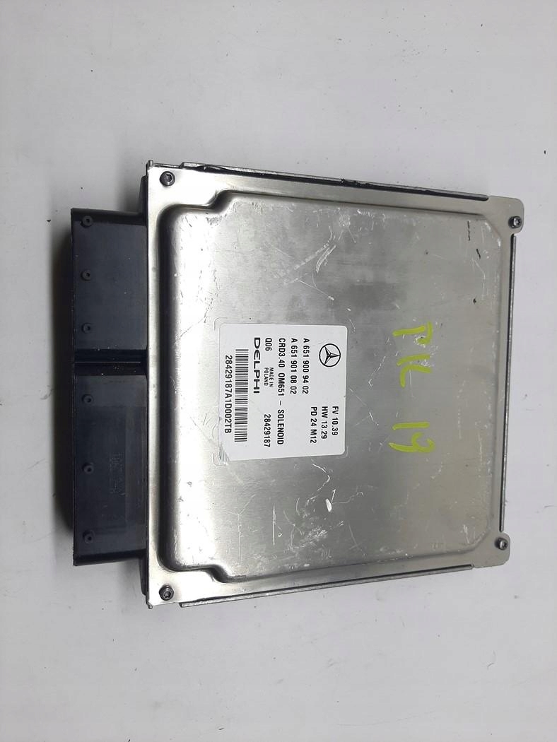 MERCEDES W246 1.8 CDI KOMPUTER SILNIKA A6519009402 A6519010802