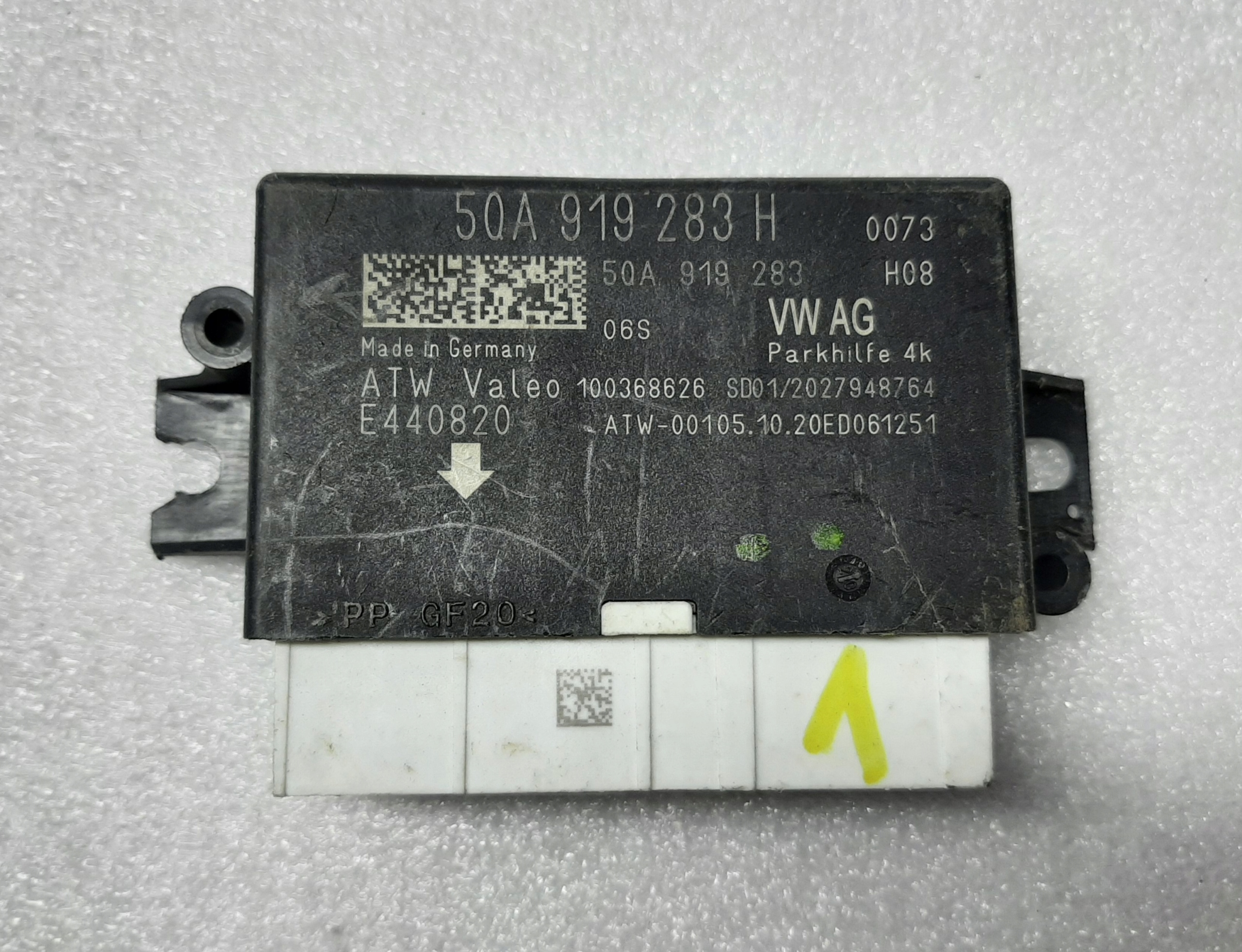 VW Audi Skoda Sterownik parkowania PDC 5QA919283H
