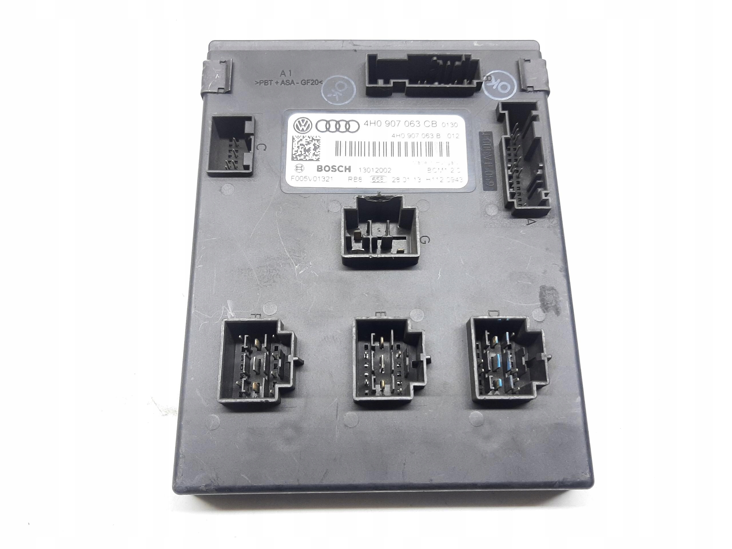 AUDI A6 C7 2011- MODUŁ KOMFORTU STEROWNIK BCM 4H0907063CB