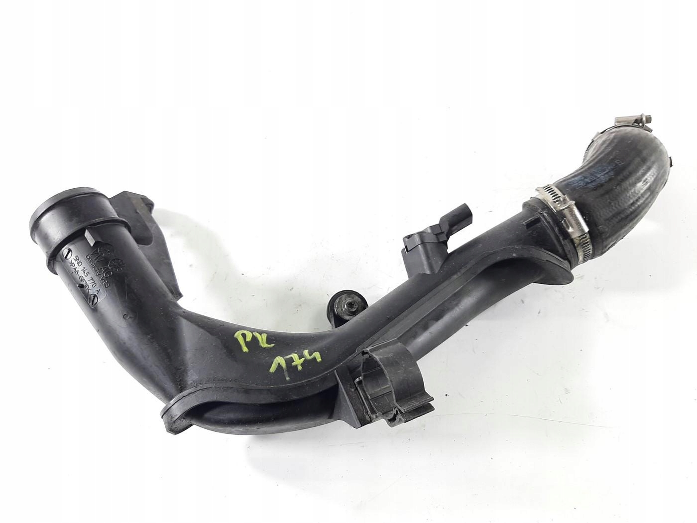 VW GOLF VI SEAT LEON II 2.0 TDI WĄŻ RURA INTERCOOLERA 5N0145770A