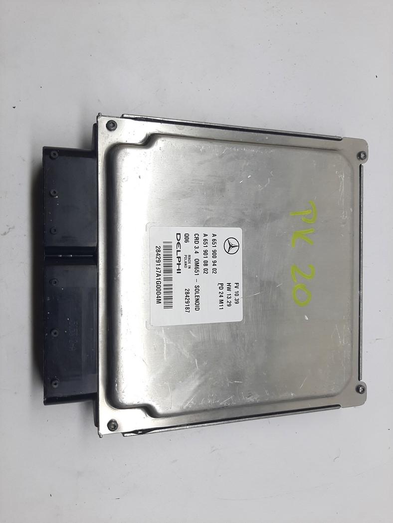 MERCEDES W246 1.8 CDI KOMPUTER SILNIKA A6519009402 A6519010802