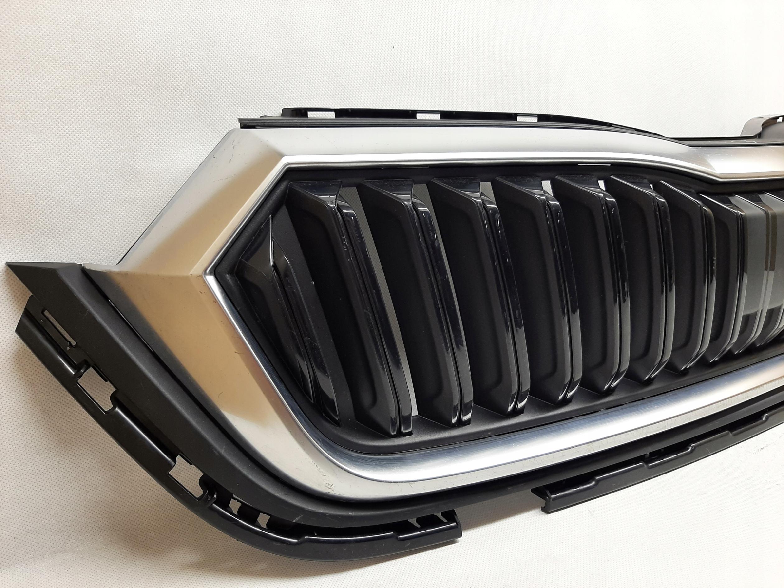 Skoda Octavia 4 IV Atrapa Grill 5E3853655 2018/2024 maskownica przód - obrazek 2
