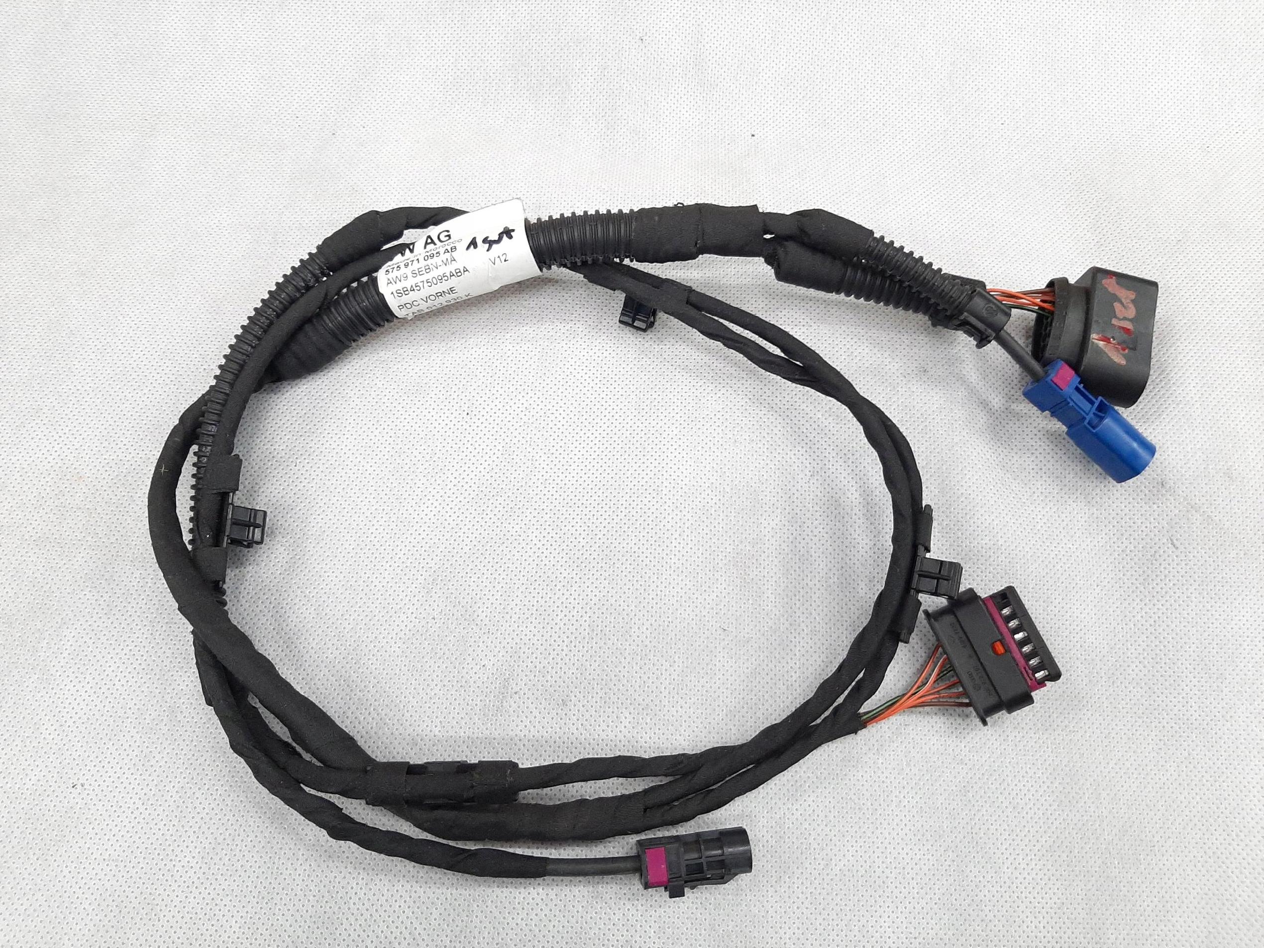 SEAT ATECA WIĄZKA INSTALACJA ZDERZAKA PRZÓD PDC 575971095AB