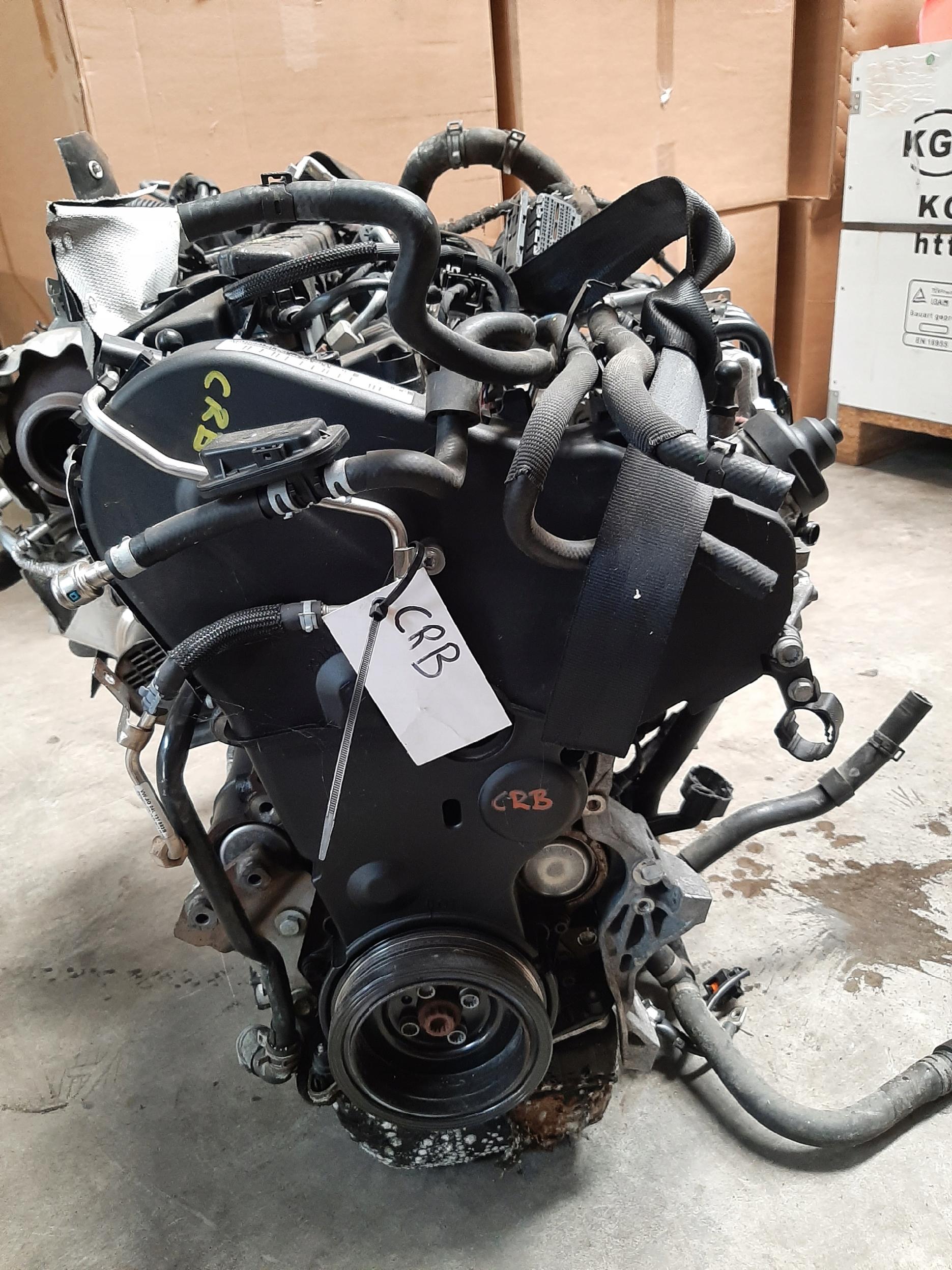 VW AUDI SKODA SEAT SILNIK KOMPLETNY CRB 2.0 TDI