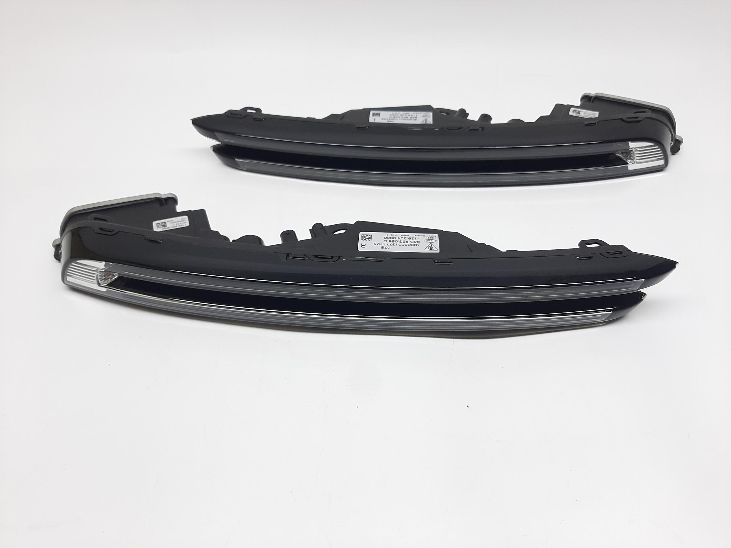 PORSCHE MACAN 95B HALOGENY LAMPY DRL LED PRAWA LEWA 95B953055C 95B953056C