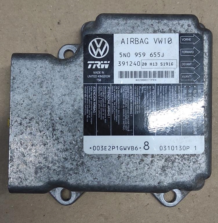 VW PASSAT CC MODUŁ STEROWNIK PODUSZEK POWIETRZNYCH AIRBAG 5N0959655J