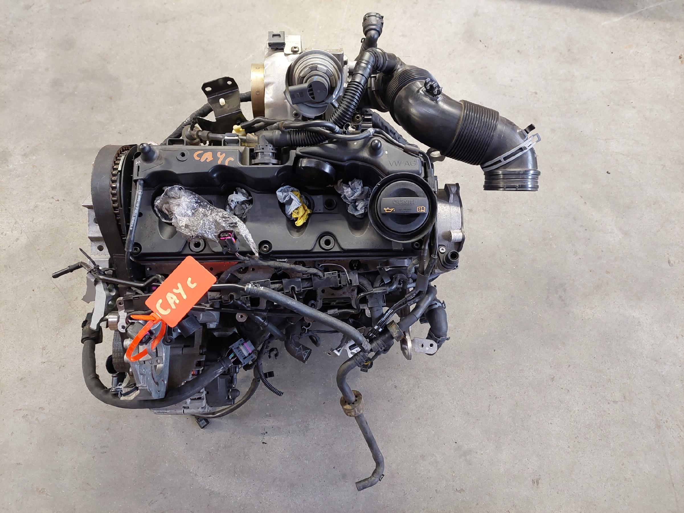 VW Golf 6 Polo 5 1.6 TDI CAYC Silnik z Turbina CAYA