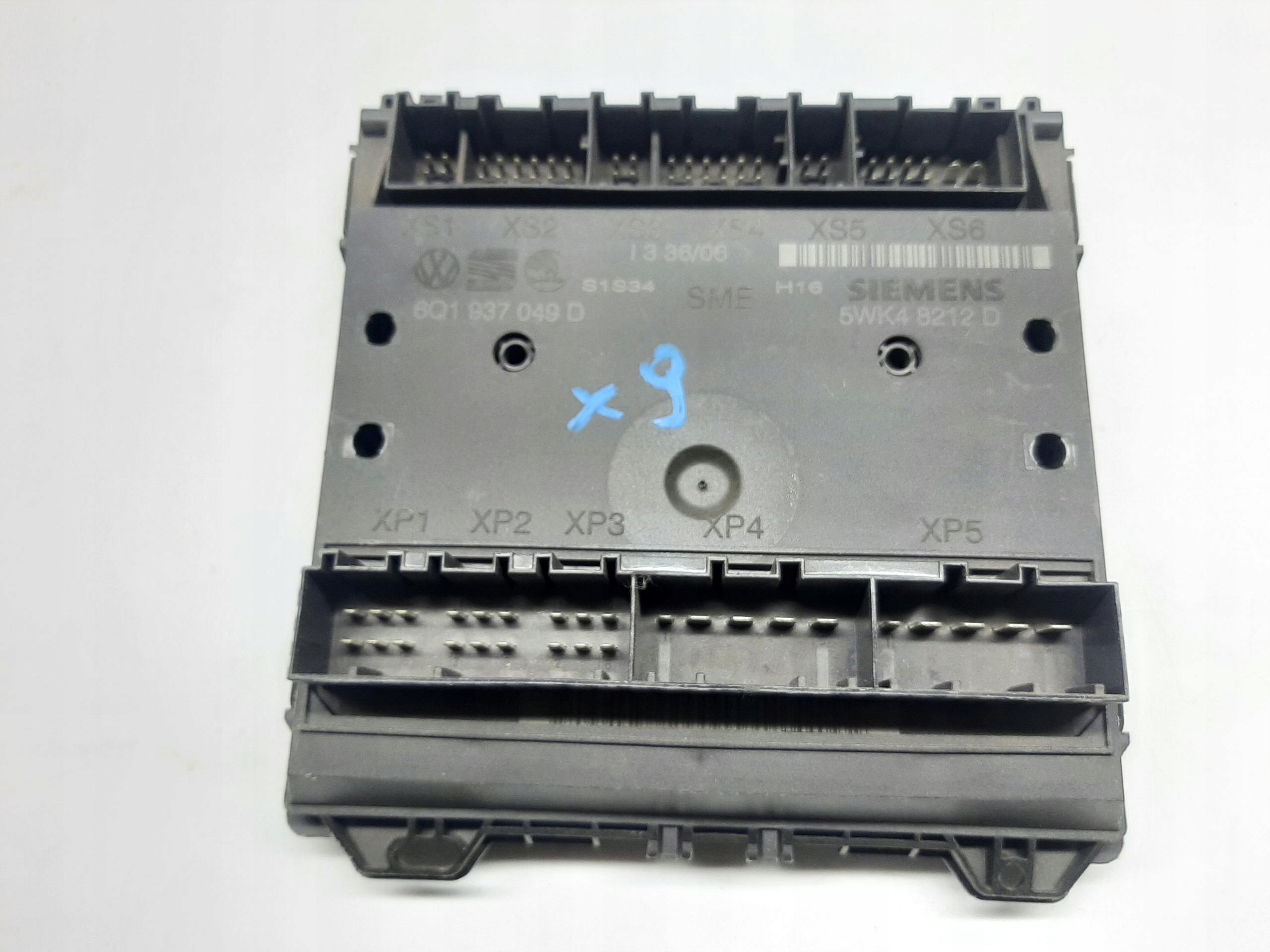 VOLKSWAGEN FOX 2003- MODUŁ KOMFORTU STEROWNIK BCM 6Q1937049B