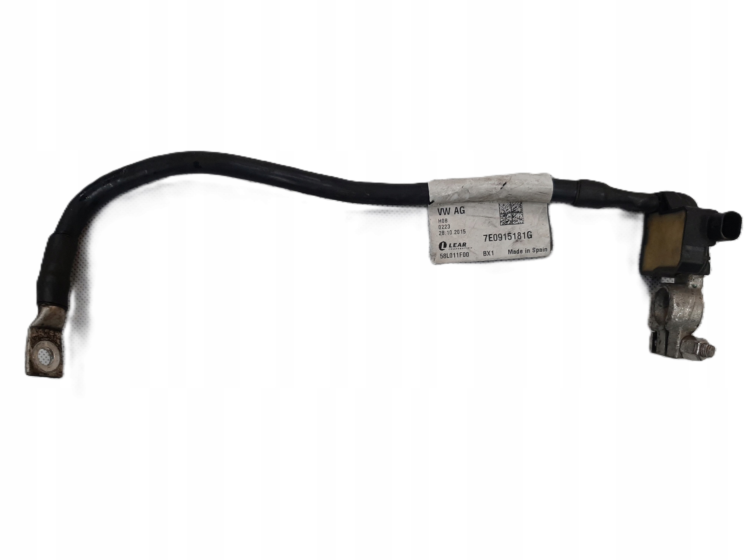 VW TRANSPORTER MULTIVAN T6 2015- PRZEWÓD KLEMA MINUSOWA - 7E0915181G