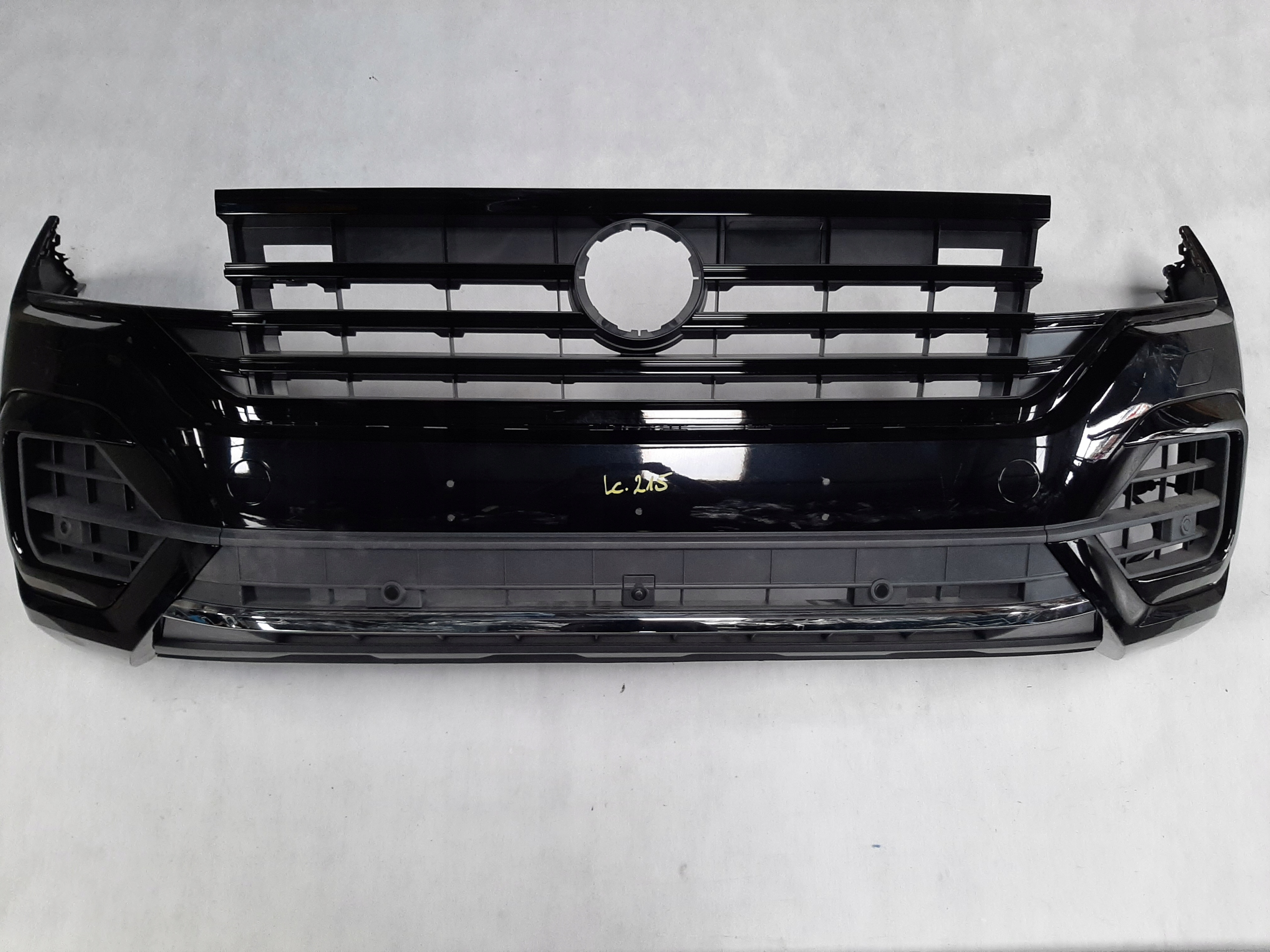 VW TOUAREG III ZDERZAK PRZEDNI PRZÓD KOMPLETNY R-LINE 760807221F