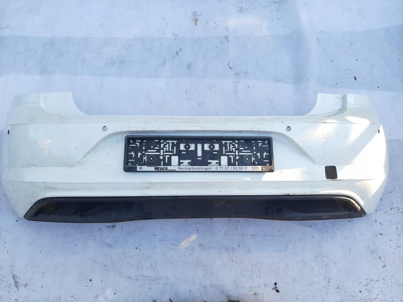 VW POLO VI 2G ZDERZAK TYLNY TYŁ 2G6807421 2G6807417