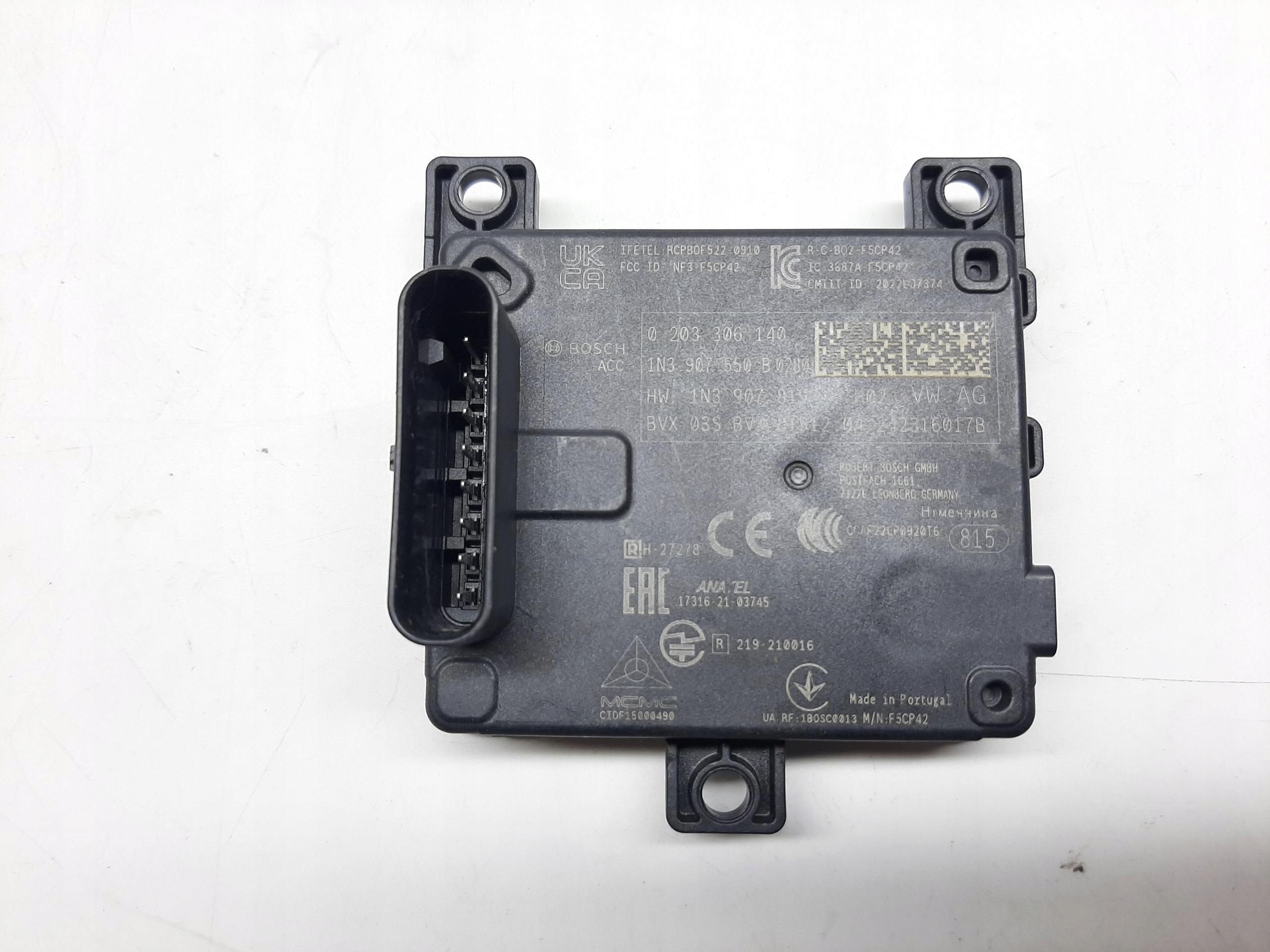 SKODA SUPERB IV RADAR SENSOR DISTRONIC ACC 1N3907550B