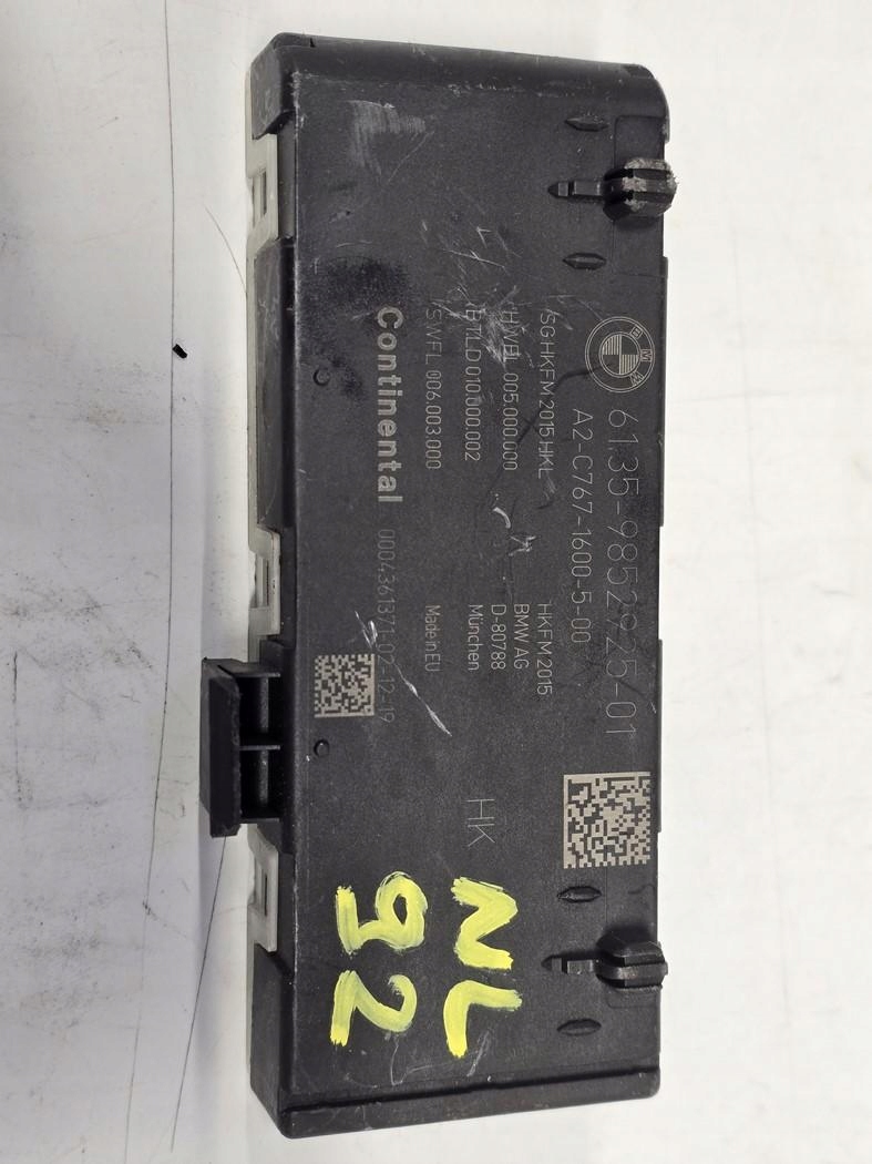 BMW F40 G01 G02 G05 G07 G20 G21 G30 MODUŁ STEROWNIK KLAPY 9852925