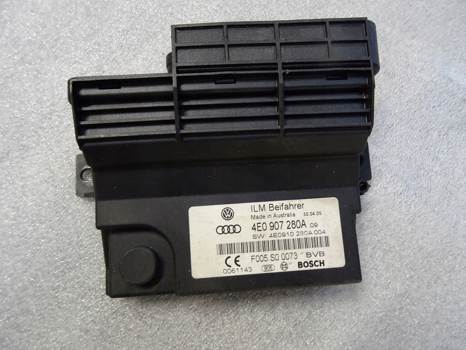 AUDI A6 C6 MODUŁ STEROWNIK MOCY ILM 4F0907280A