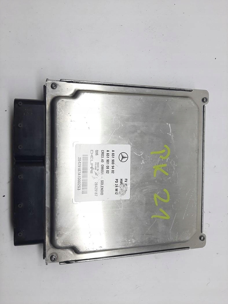 MERCEDES W246 1.8 CDI KOMPUTER SILNIKA A6519009402 A6519010802