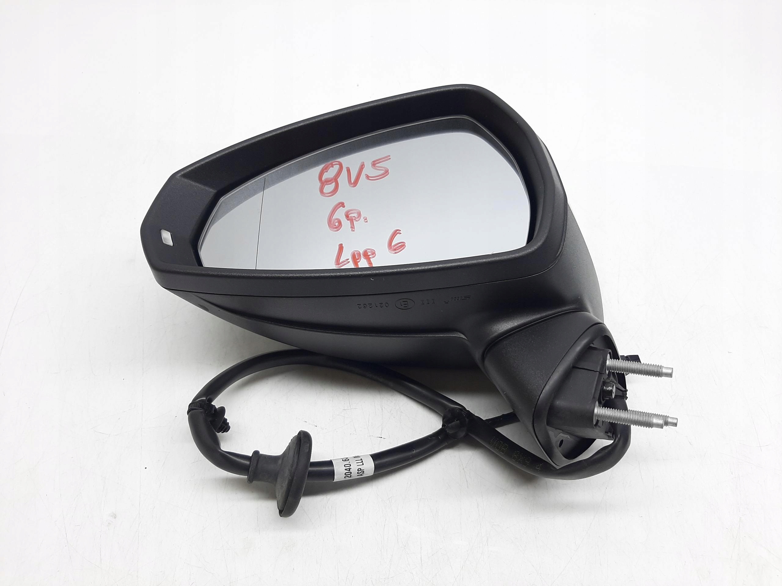 AUDI A3 8V LUSTERKO ZEWNĘTRZNE LEWE 6 PIN EUROPA 8V5857409