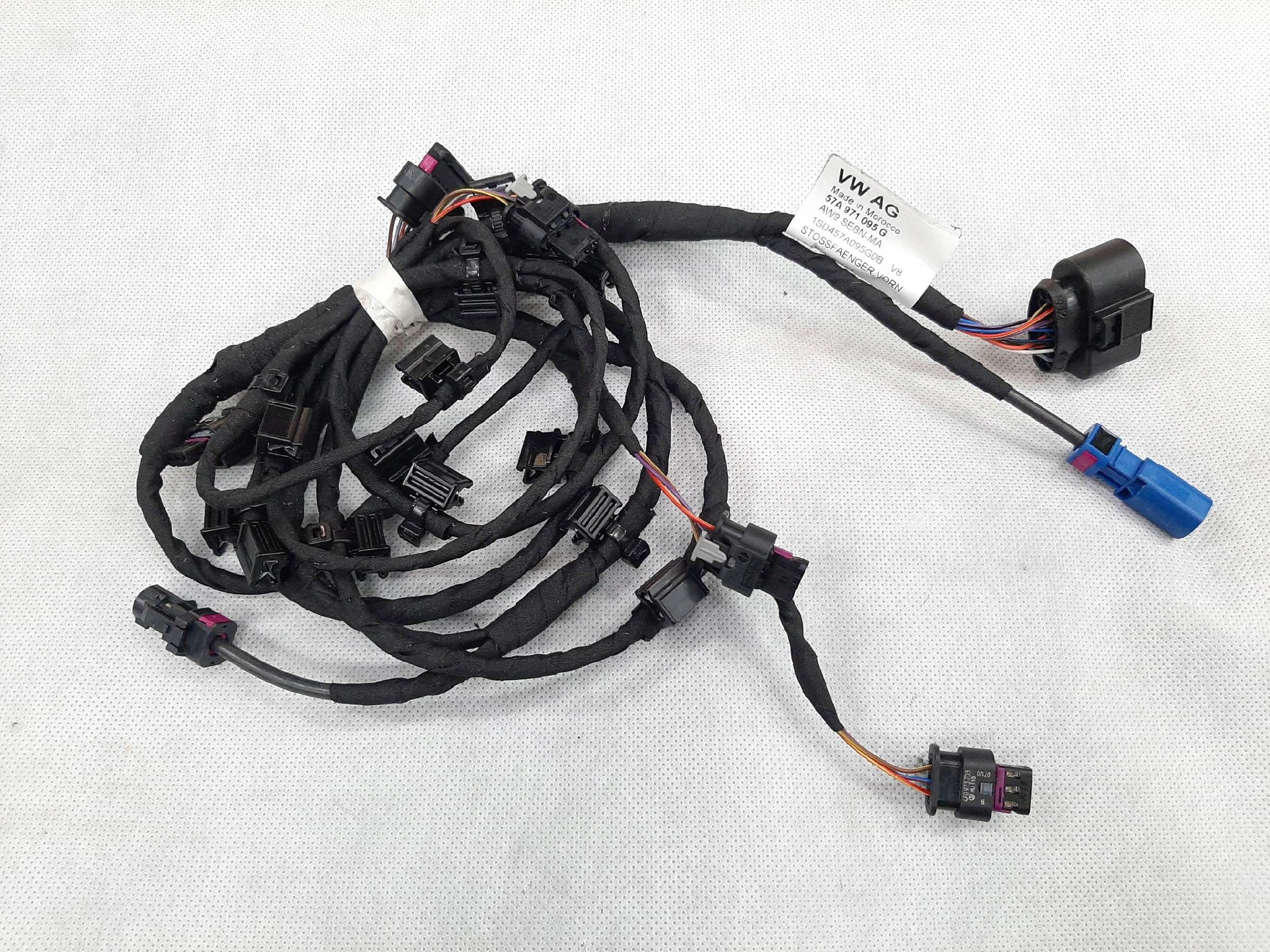 SKODA KAORQ WIĄZKA INSTALACJA ZDERZAKA PRZÓD PDC 57A971095G