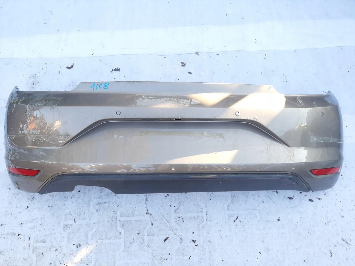VW SCIROCCO III 1K8 LIFT ZDERZAK TYLNY TYŁ 1K8807421R 1K8807421S 1K8807421T