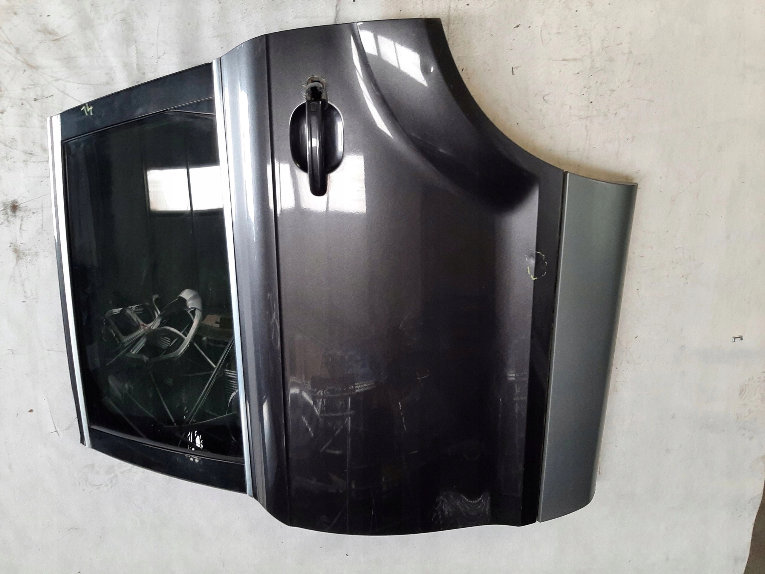 AUDI Q7 4L DRZWI LEWY LEWE TYŁ TYLNE