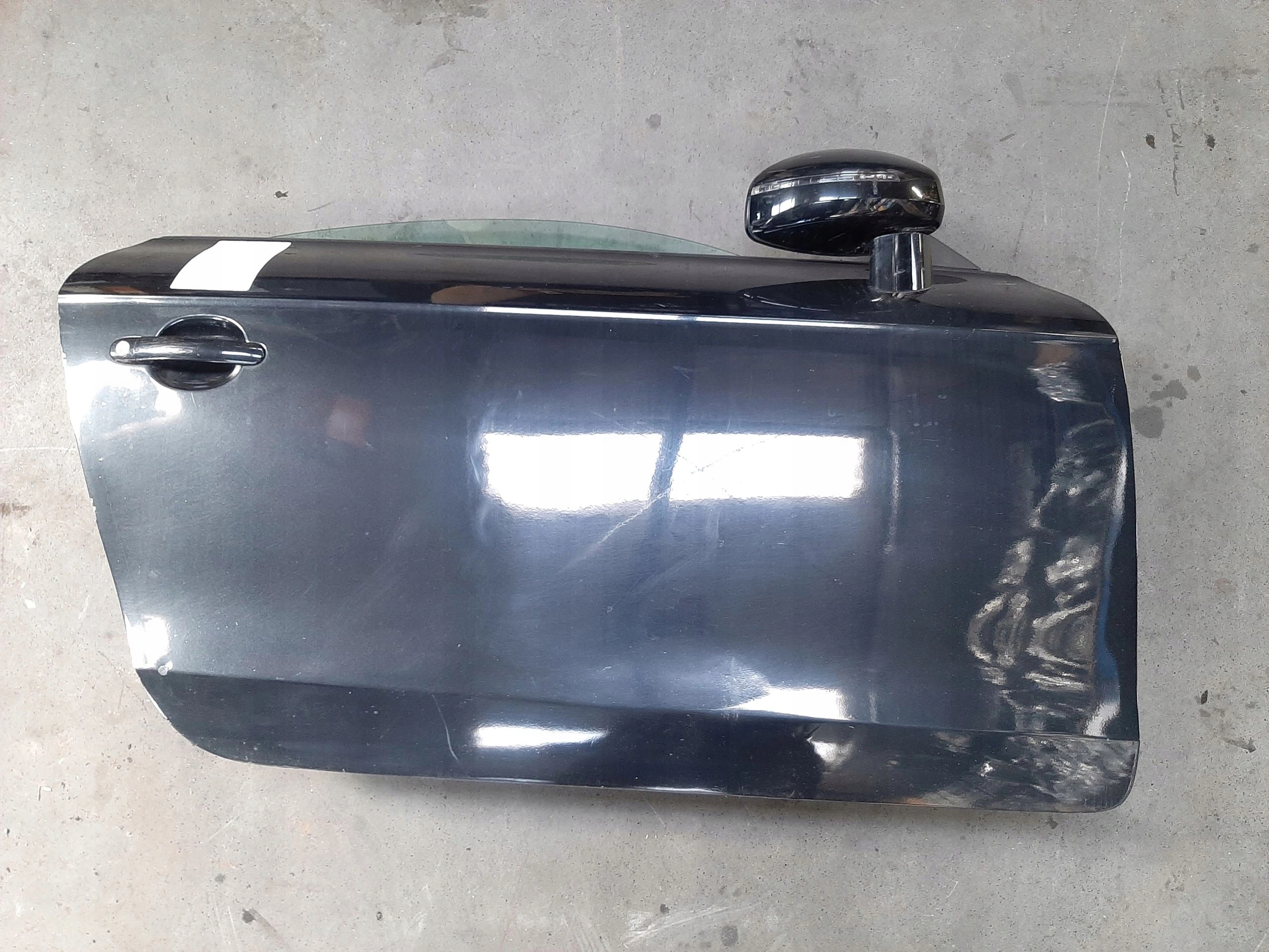 AUDI TT II 8J 2006- DRZWI PRAWE CZARNE Z9Y ANGLIK